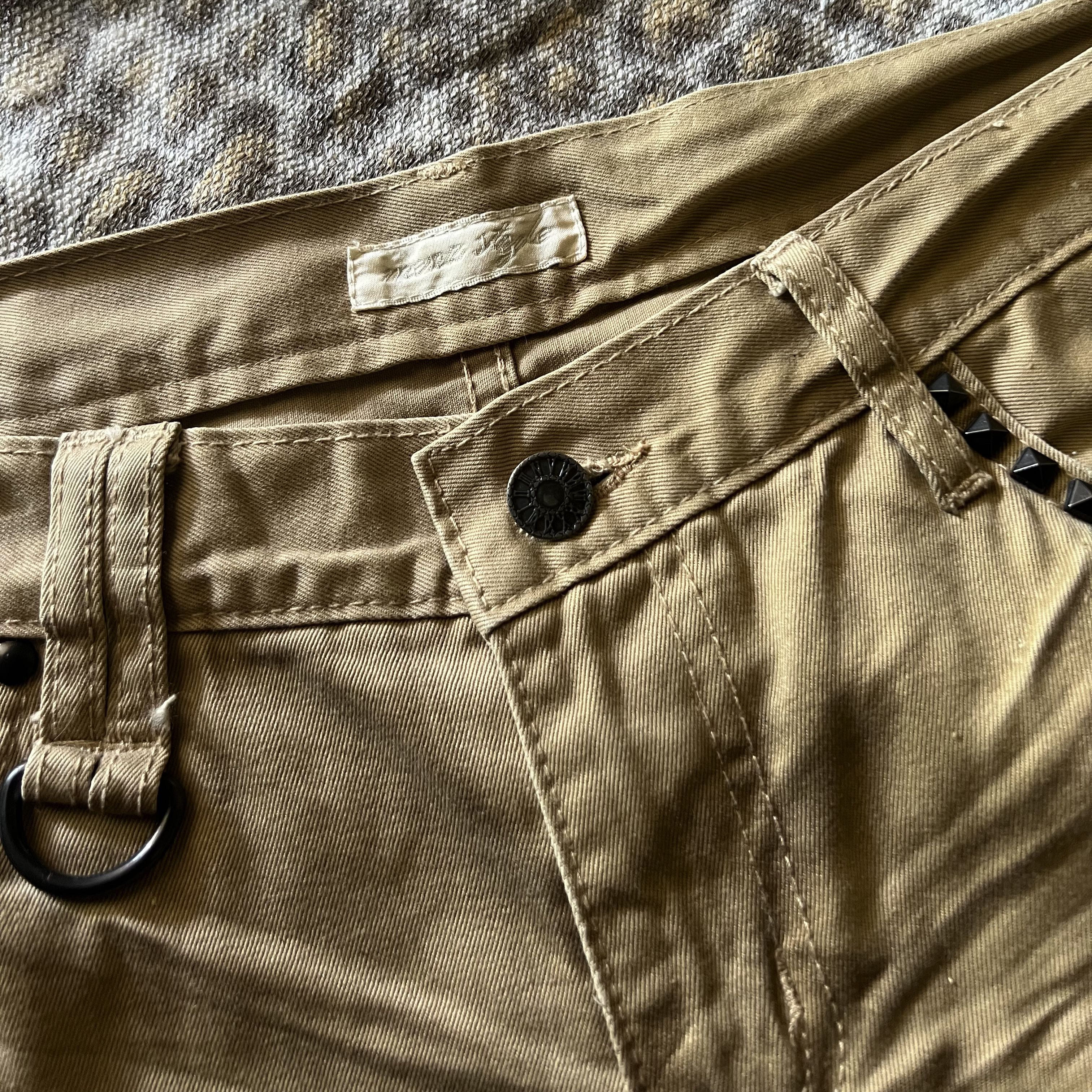 Menr Style studded washed bootcut pants - 3