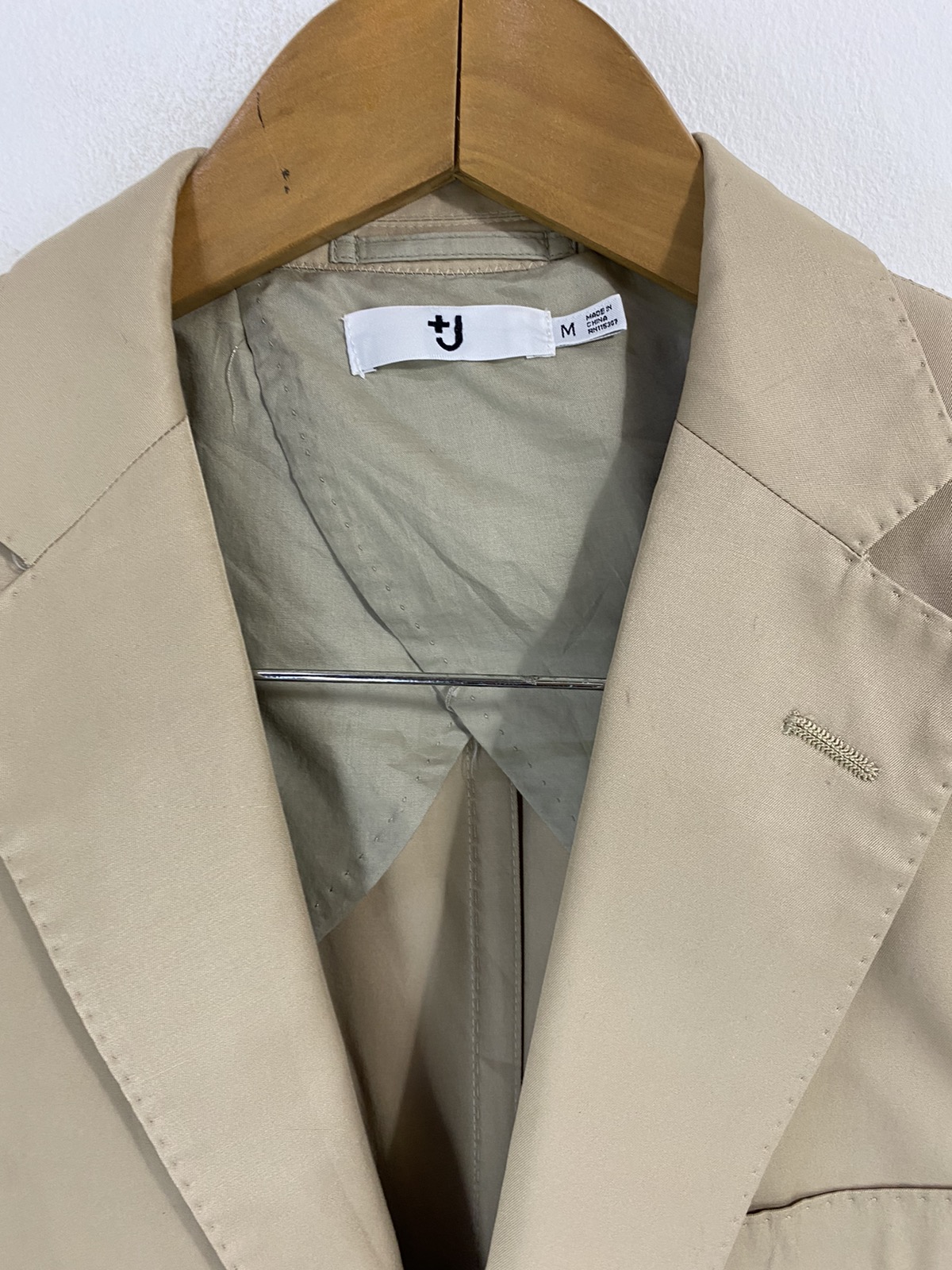 Jil Sander X Uniqlo Suit Jacket Design Two Button Design - 3