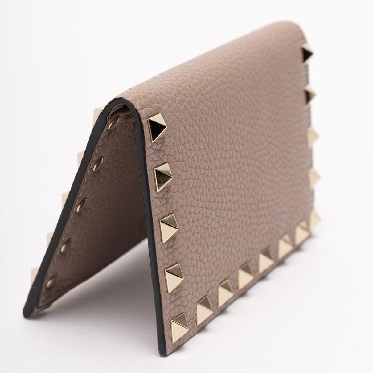 Rockstud leather wallet - 4