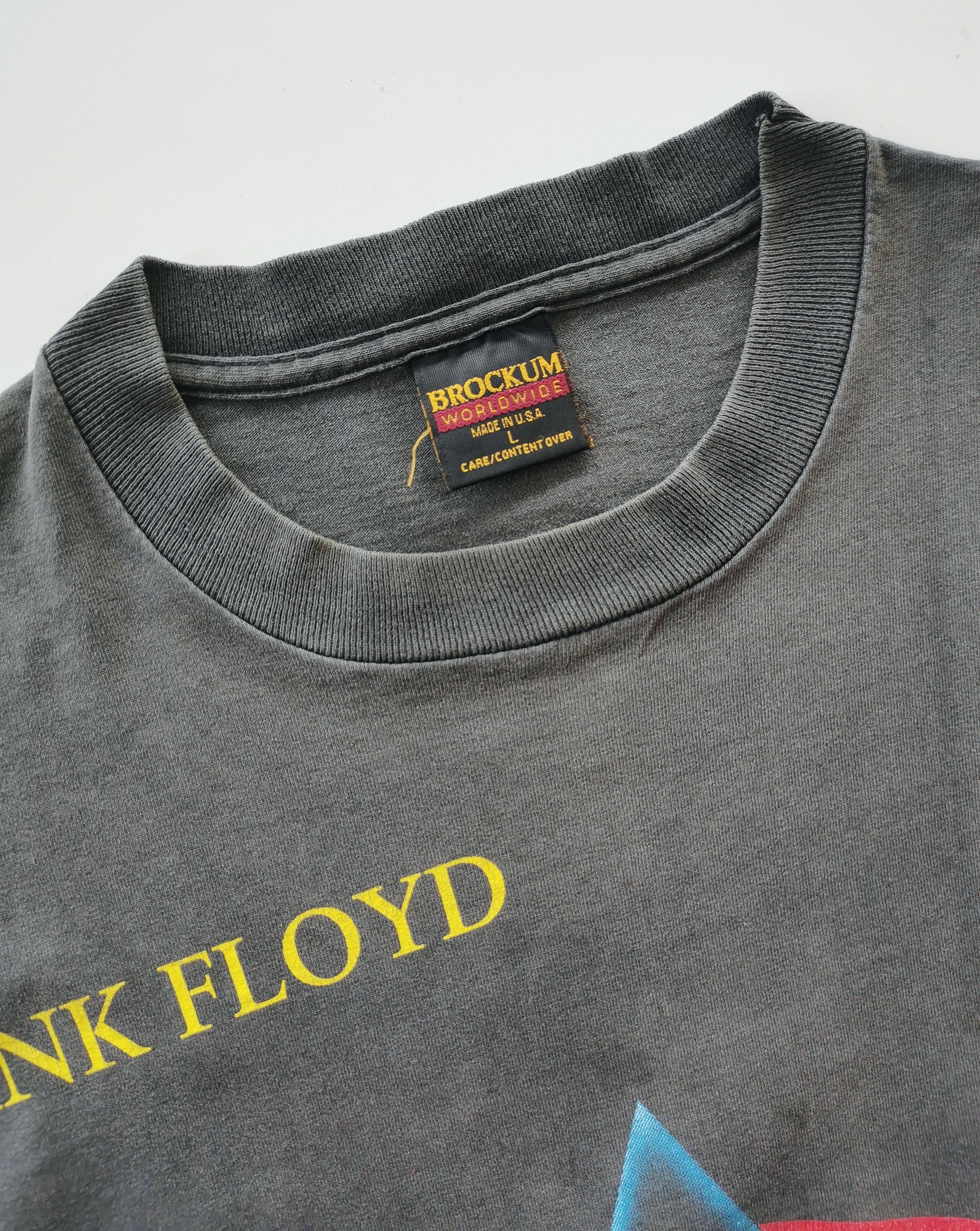 1992 Vintage Pink Floyd The Dark Side Of The Moon Shirts - 10