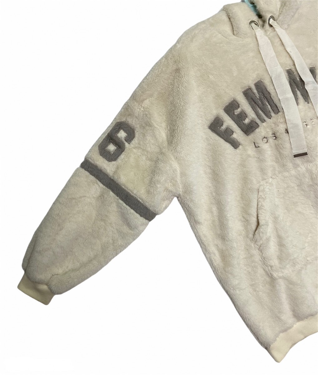 Forever 21 - Feminist Los Angeles Contemporary Faux Fur Hoodie Jacket - 5