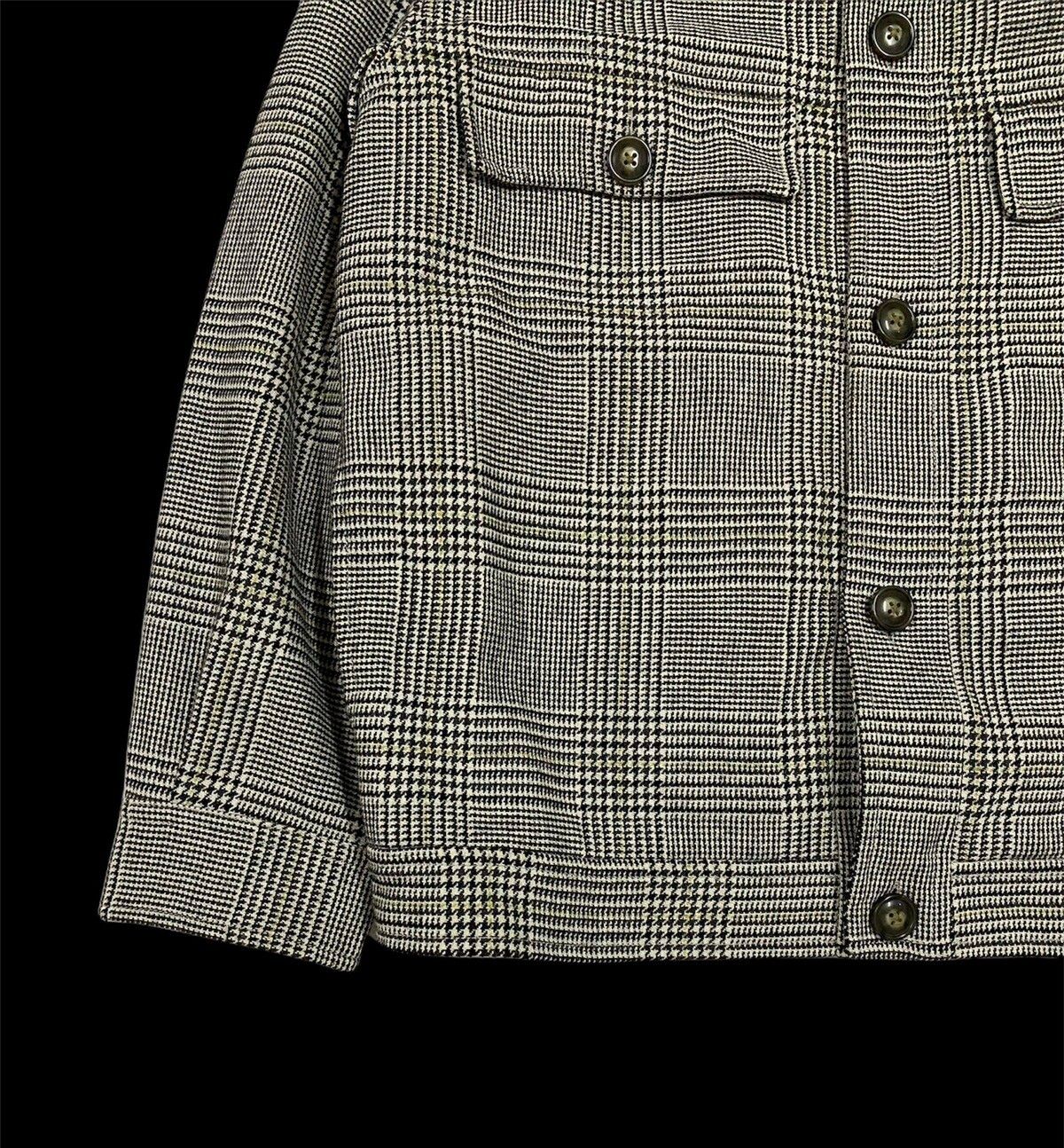 Niko And Japanese Brand Plaid Button Wool Jacket - 7