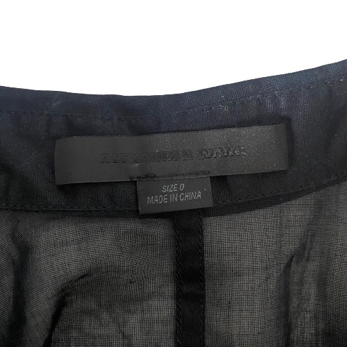Alexander Wang Sheer Button Up Shirt Sleeveless - 3