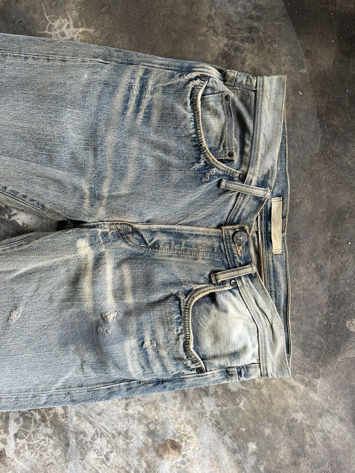 Distressed Denim - 💥Vintage Trashed Denim - 3