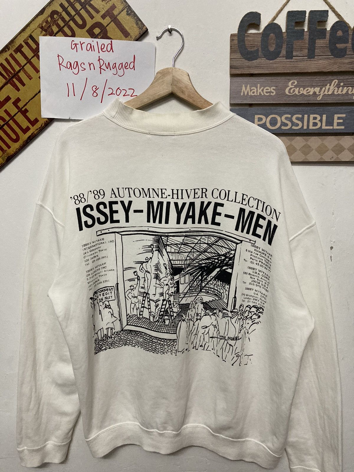 RARE Vintage 88/89 Issey Miyake Men Automne Hiver Collection - 6