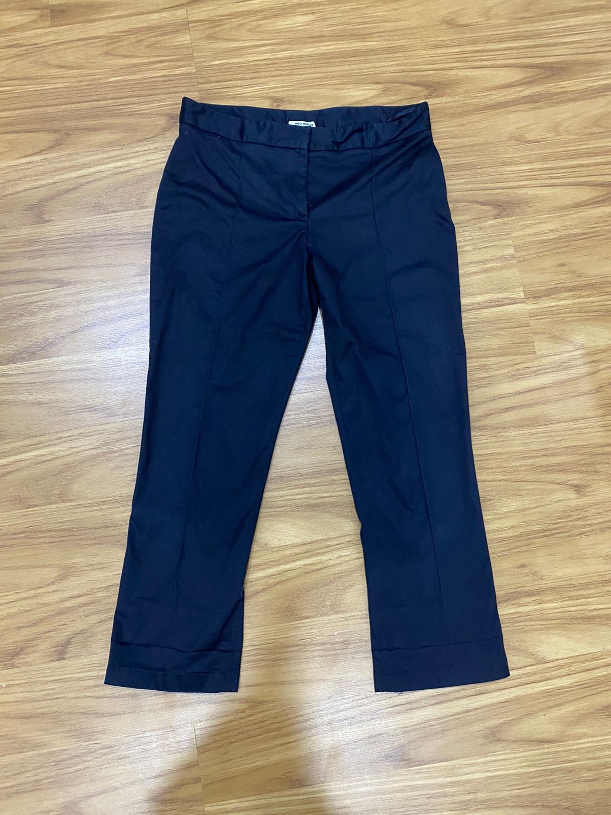 2000's Miu Miu Black Pants Trousers - 2