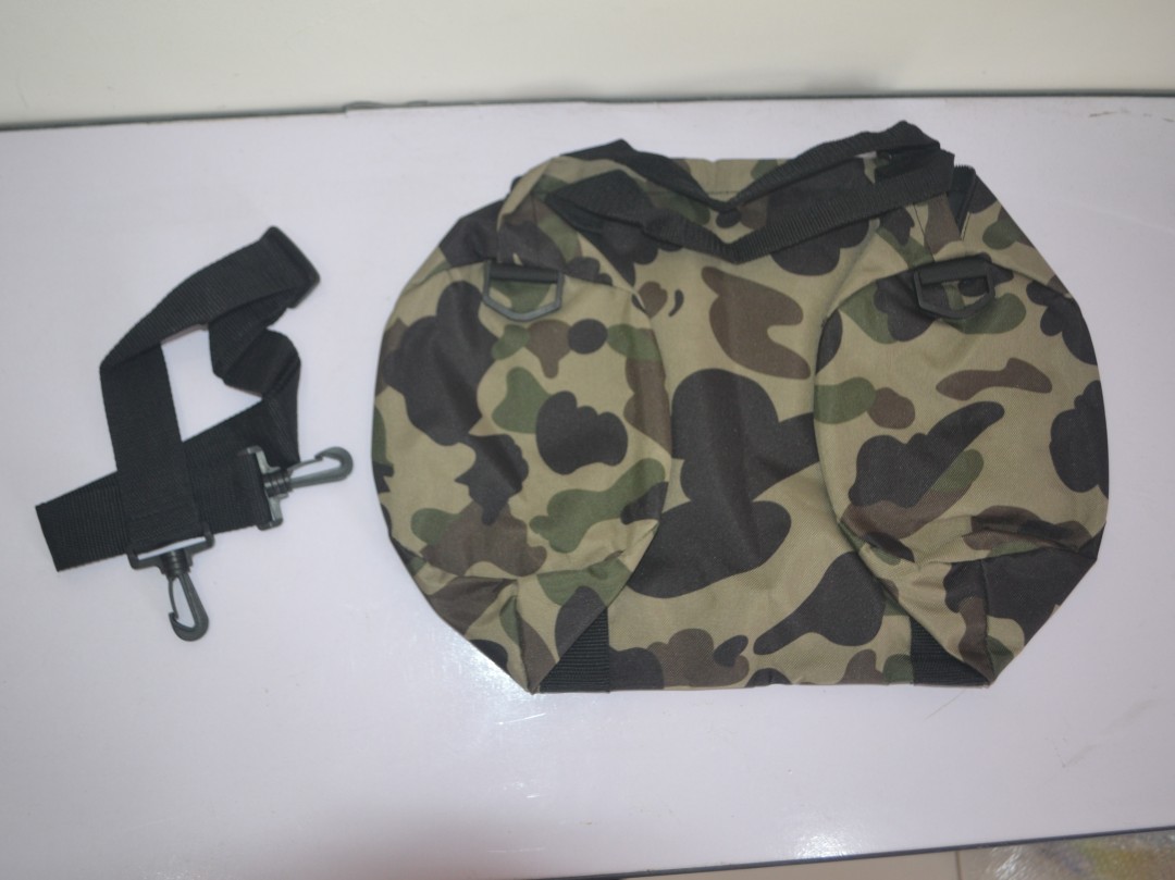 A Bathing Ape Duffle Bag - Camouflage - 8