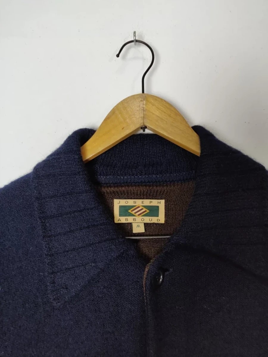 Joseph Abboud - Wool Knitwear Coat Light Outerwear Jacket - 6