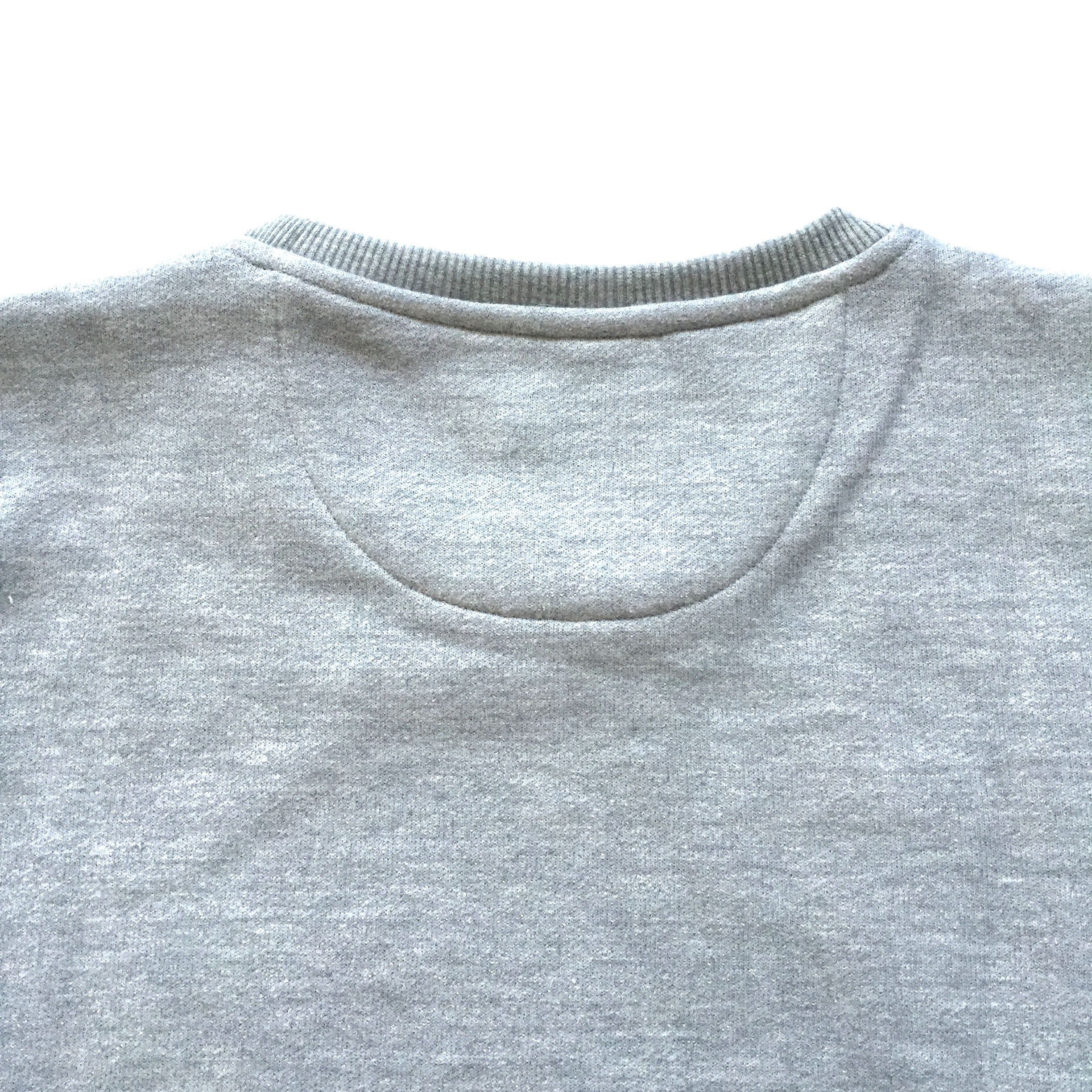 Gosha Kappa Gray Logo Crewneck Sweatshirt DS - 11