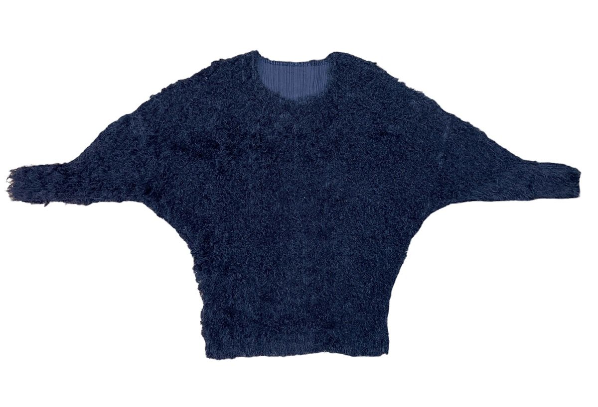 Pleats Please Hairy Inside Out Sweater - 2