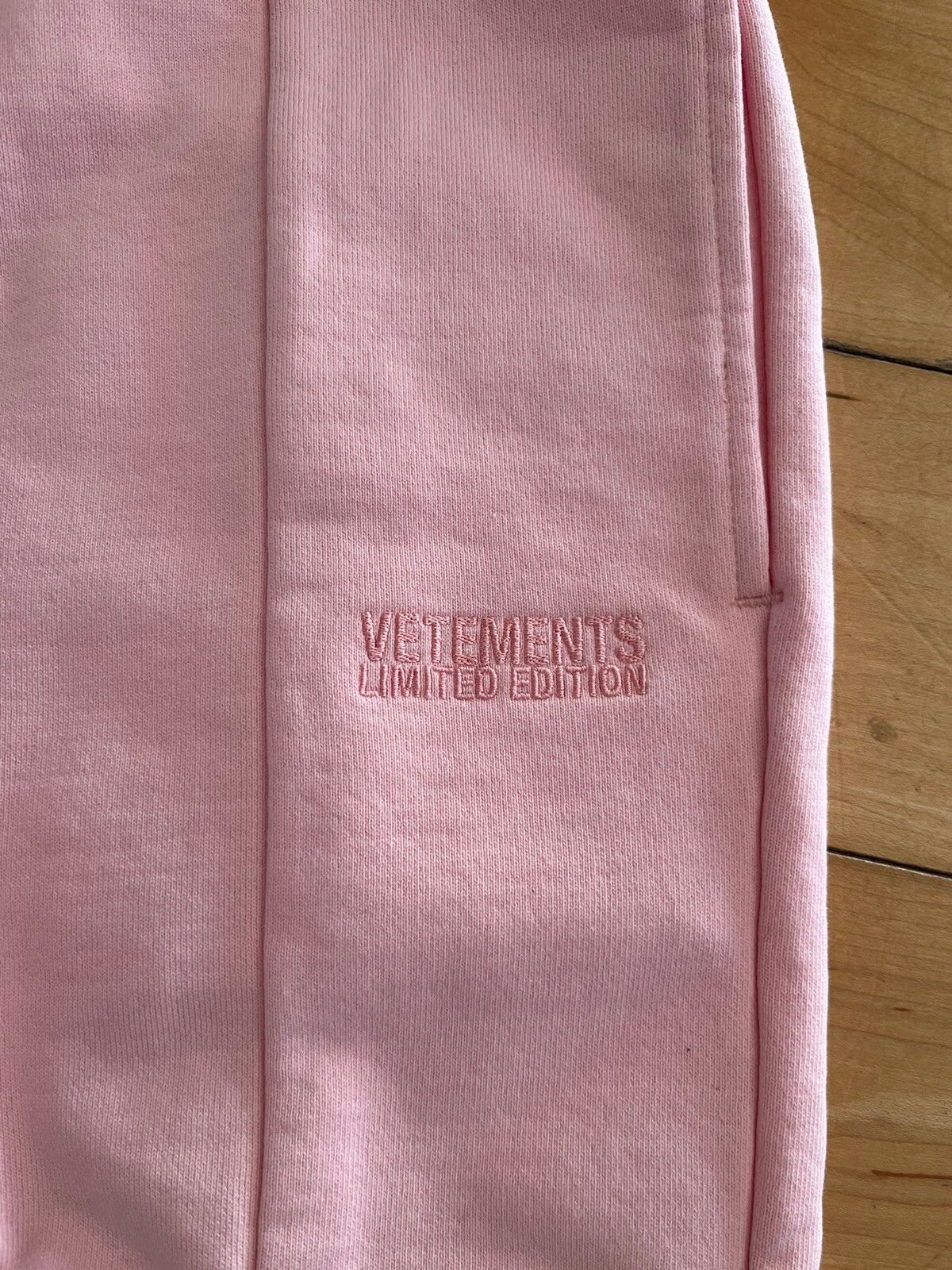 NWT - Vetements Pink logo Lounge pants - 3