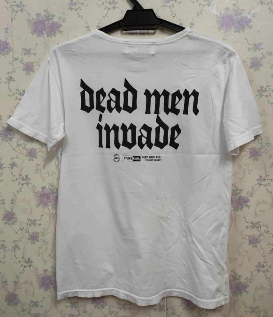 Band Tees - CBGB'S NYC 1977 Dead Man Invade T - 2