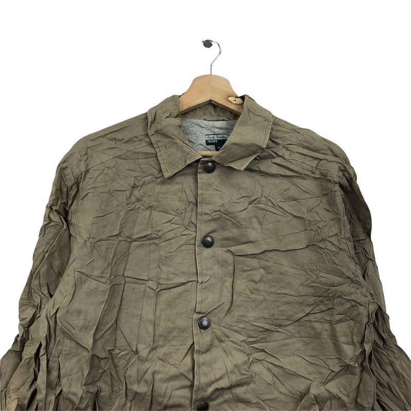 PAUL SMITH JEANS CHORE LONDON SLING BUTTON COAT PARKA JACKET - 1