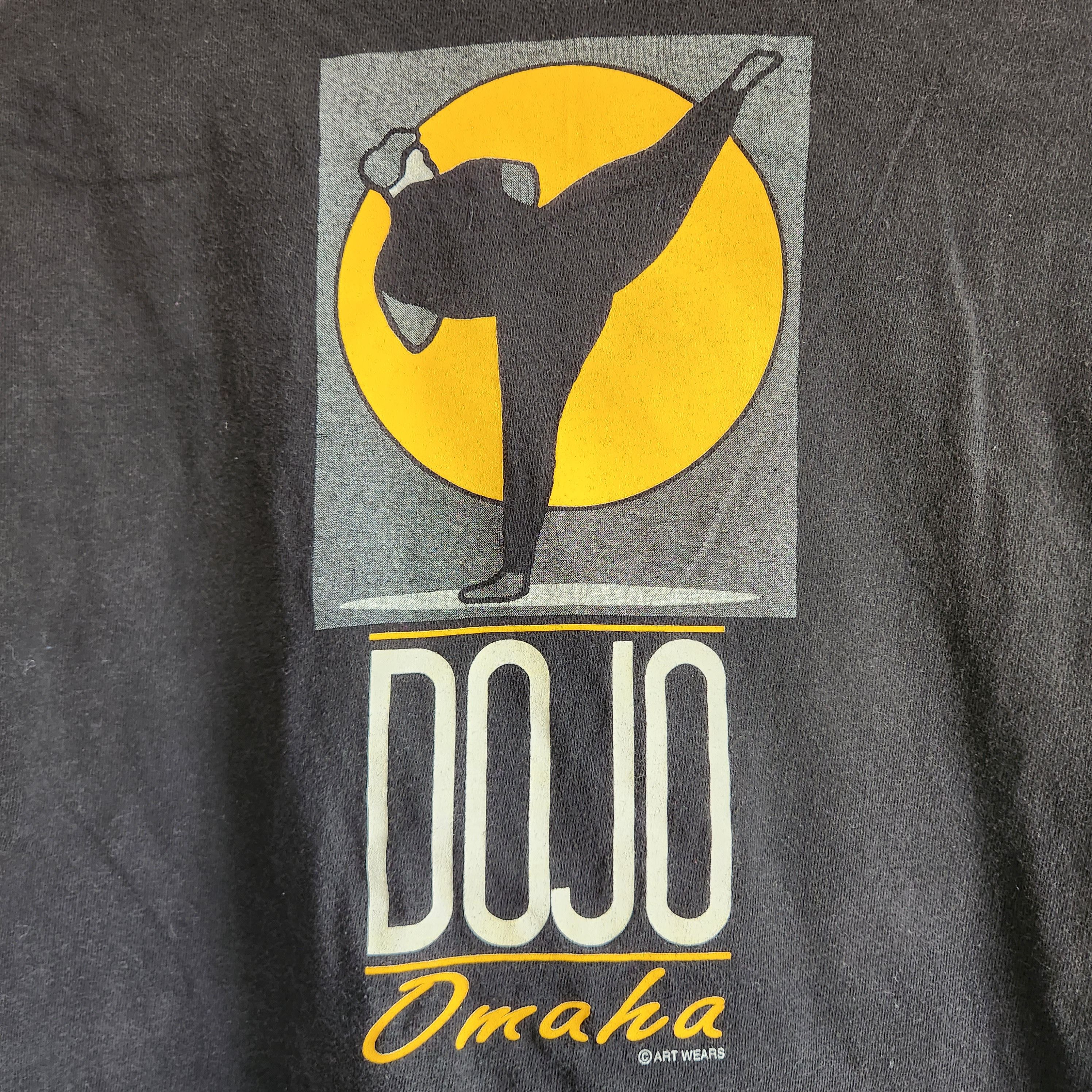 Vintage DOJO Omaha TShirt Single Stitches 1980s - 7