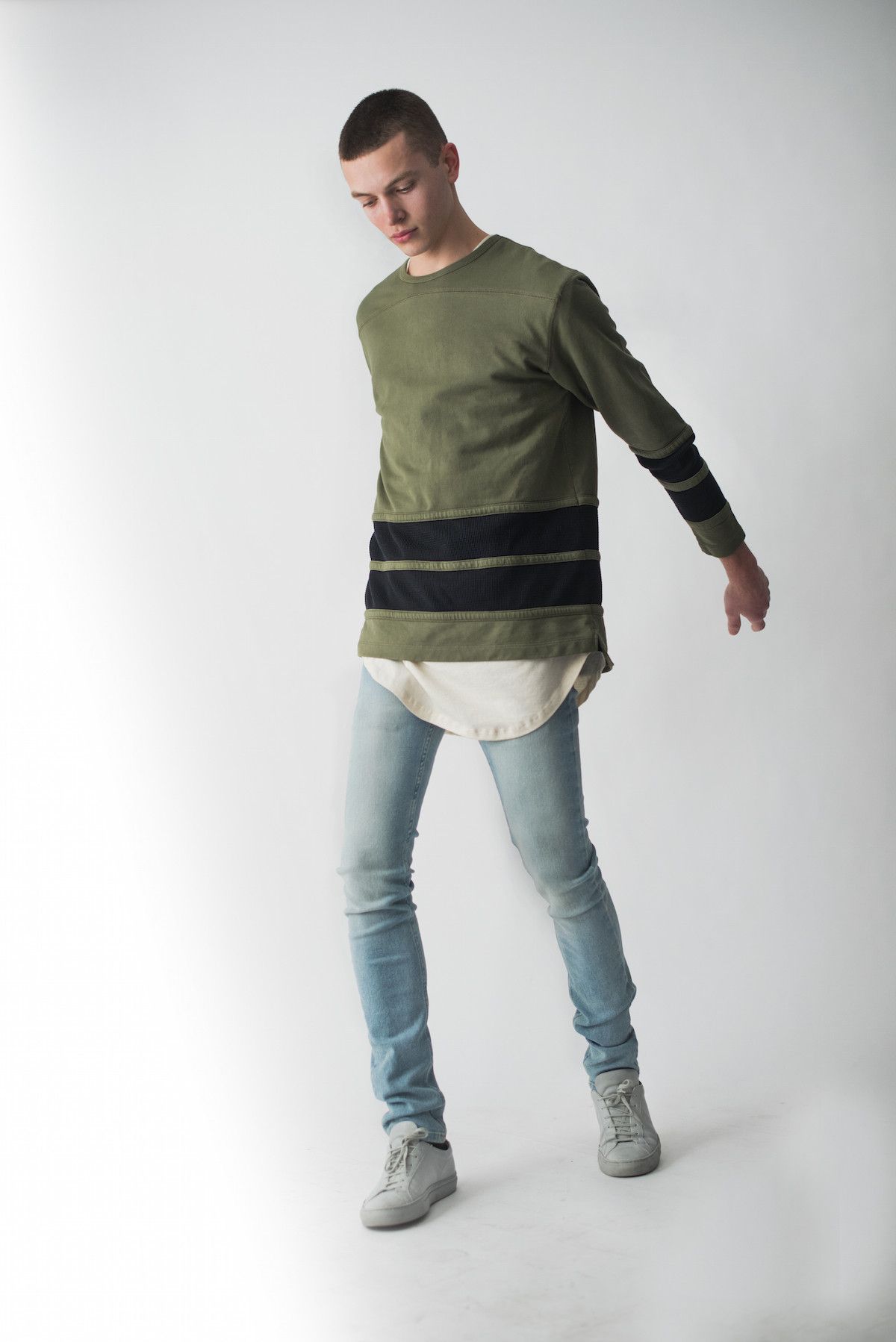 Gioventu New York - Olive Bruiser Crew - 6