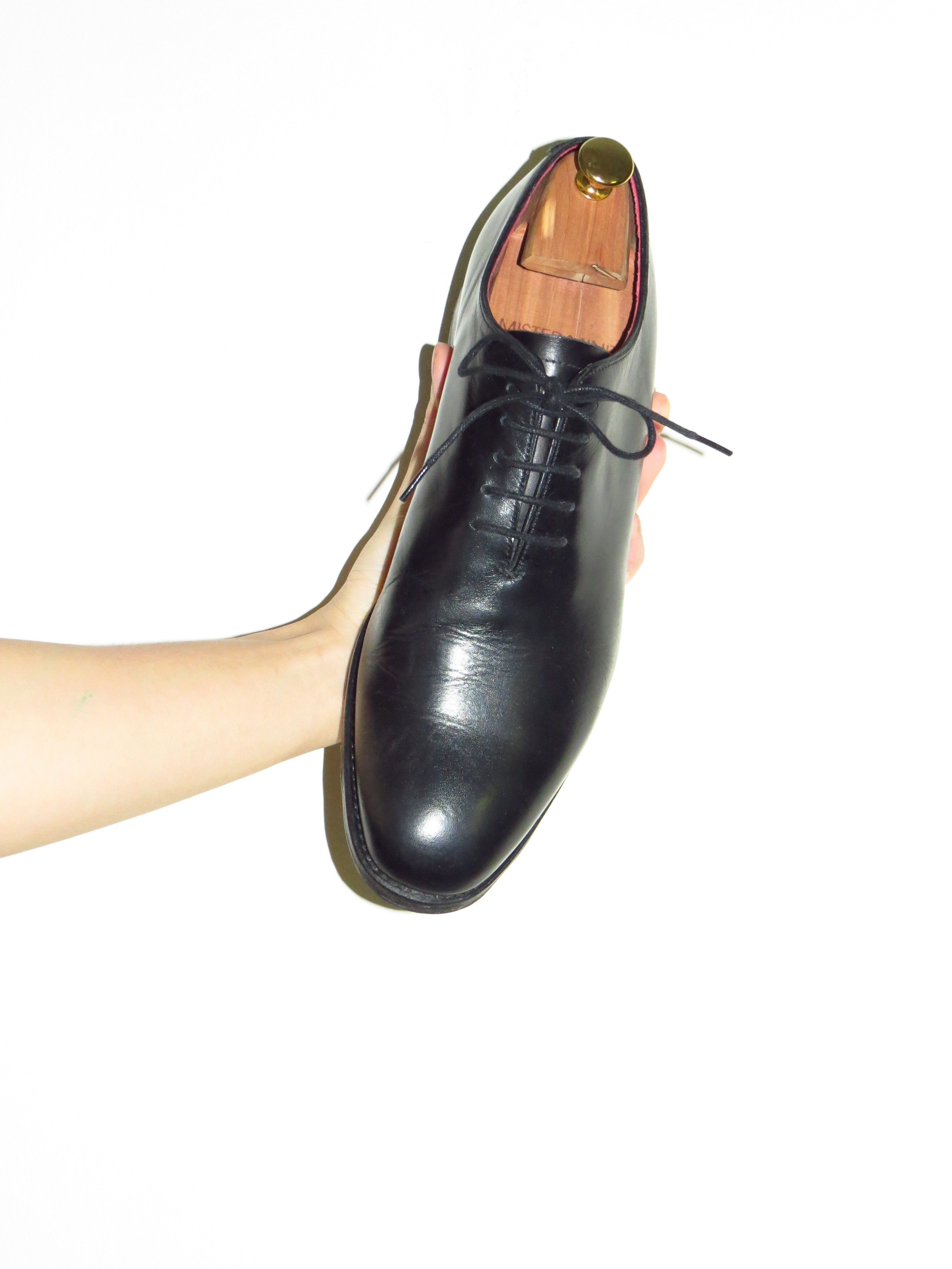 Barker - Wholecut French Calf Oxfords - 8