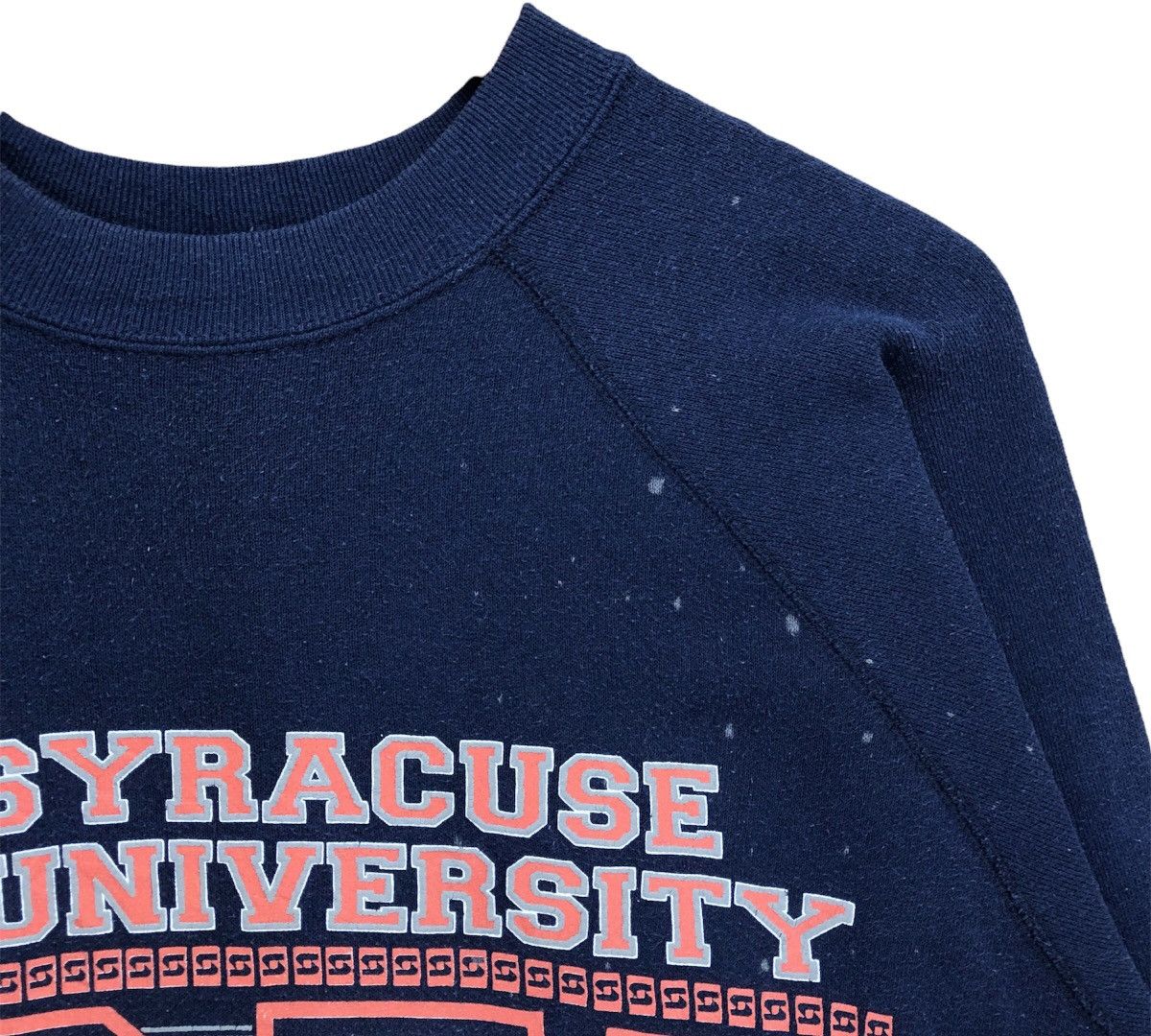 Ncaa - Vtg 90s Syracuse University Orangemen Fullprint Sweatshirt - 5