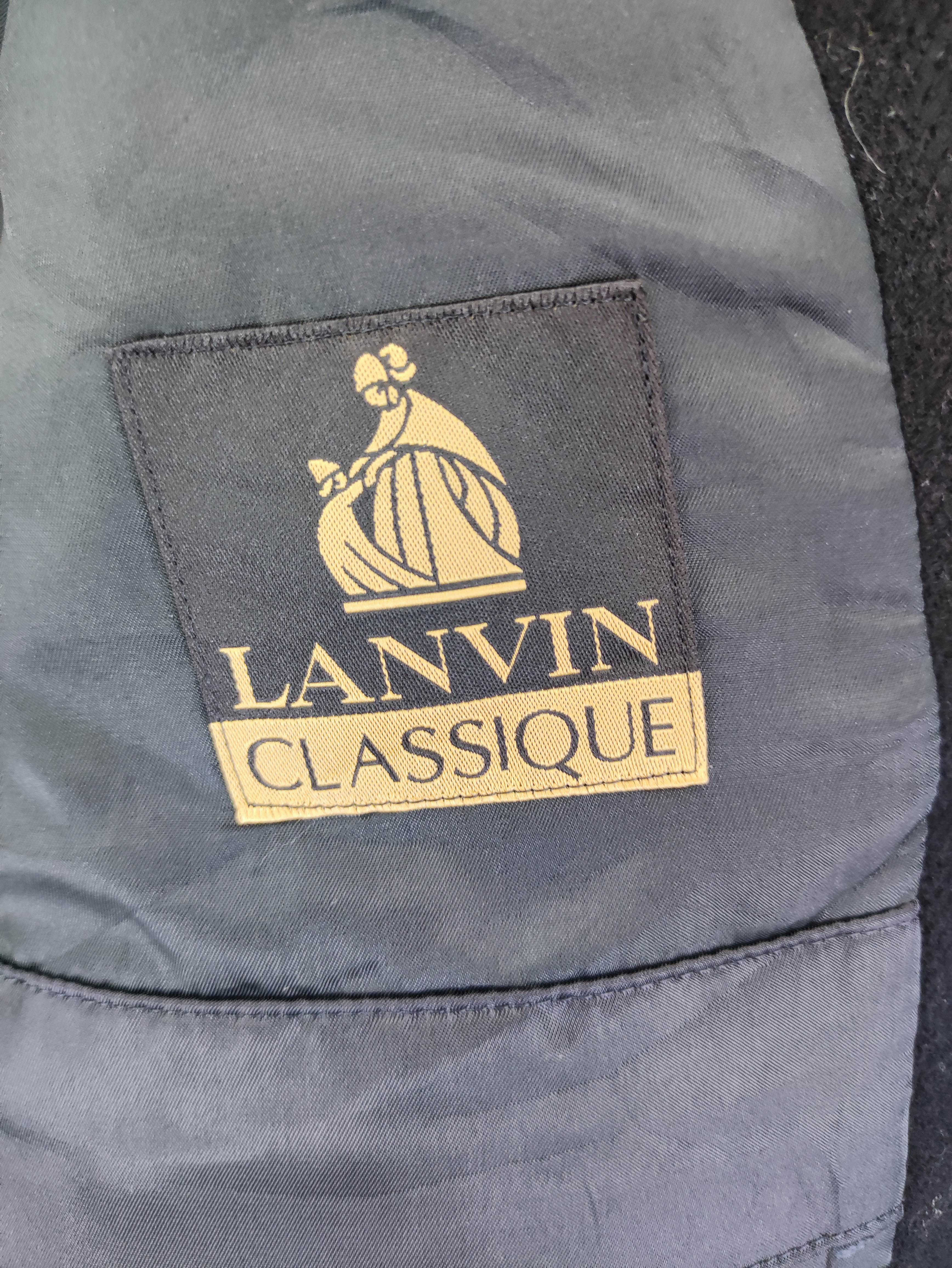 Vintage Lanvin Classique Wool Jacket - 3
