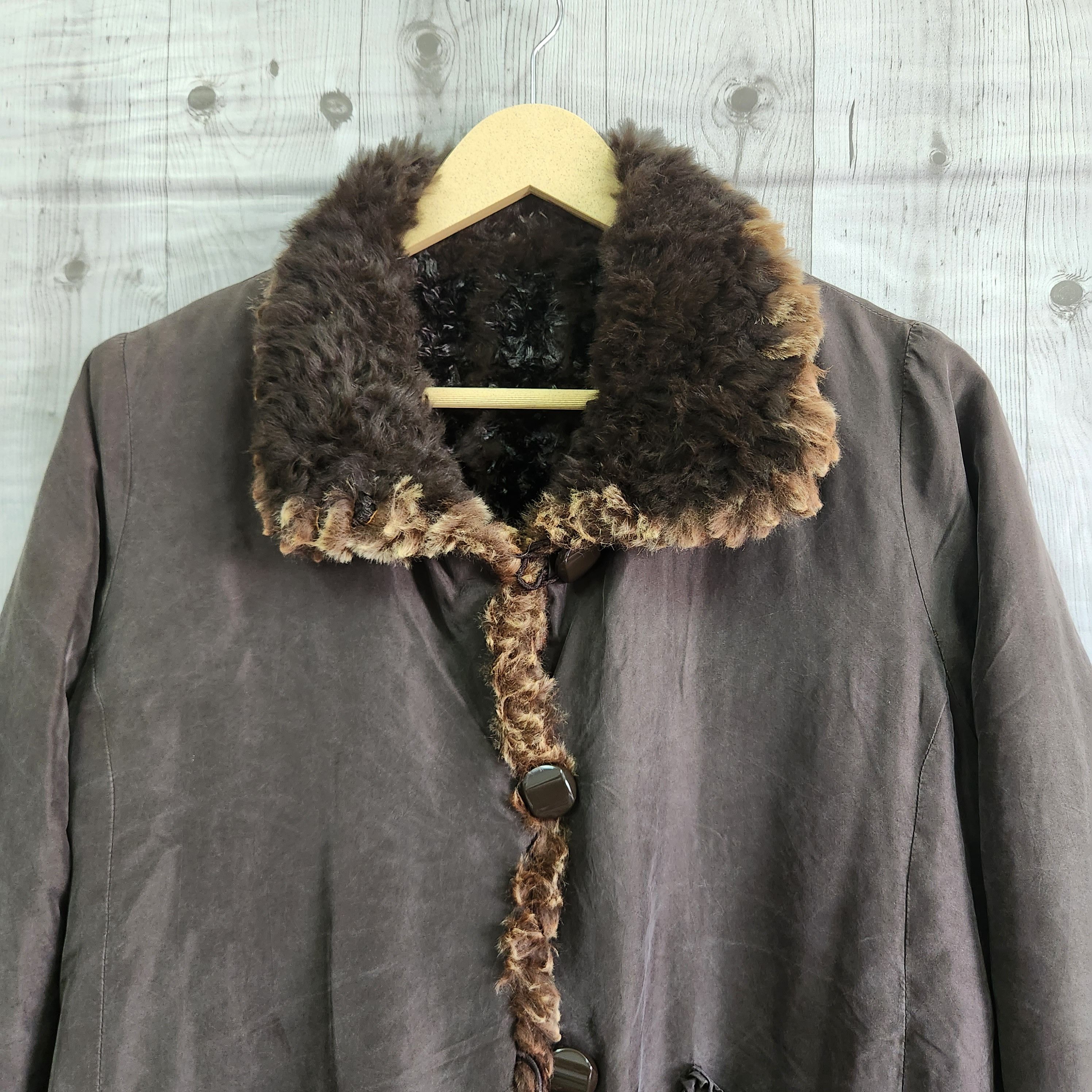 Fur Reversible Jacket By Japanese Designer Unbranded - 13