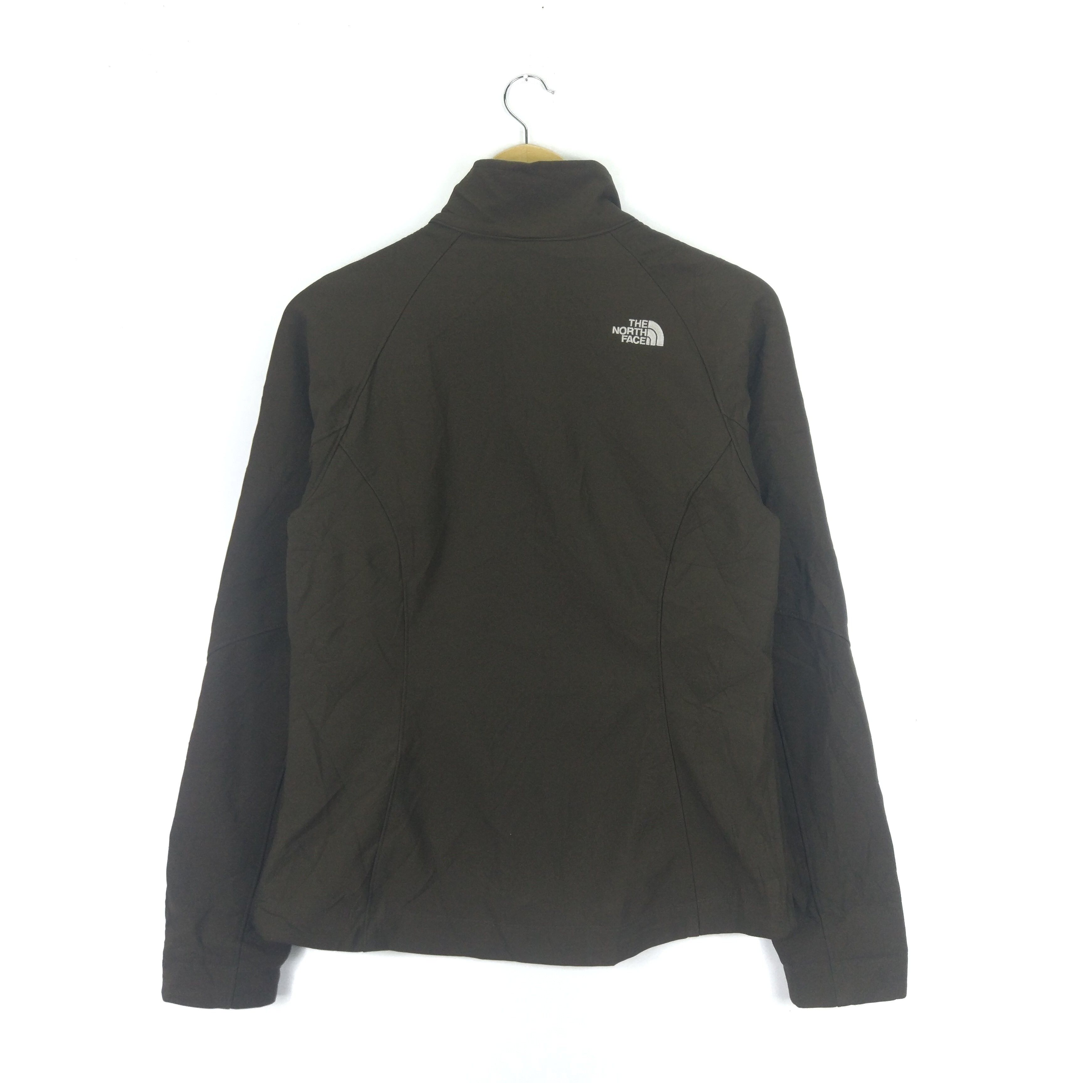 The North Face Embroidery Logo Zip Up Coats Jacket - 3