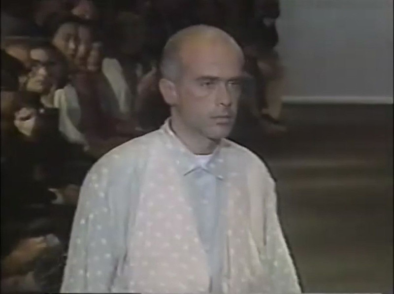Comme des Garcons Homme Plus SS89 Multicolor Polka Dot Shirt - 1