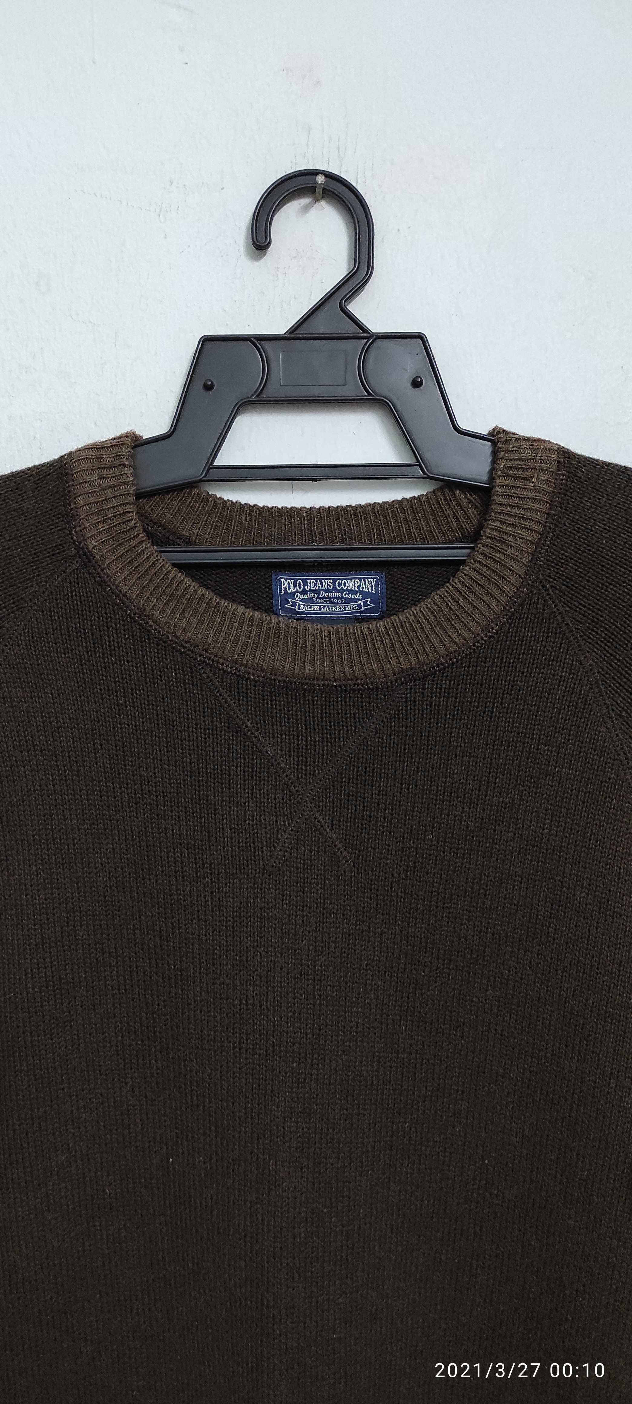 Polo Ralph Lauren - Archice 1990's POLO JEANS STANDARD ISSUE MILITARY RAGLAN sweater - 6