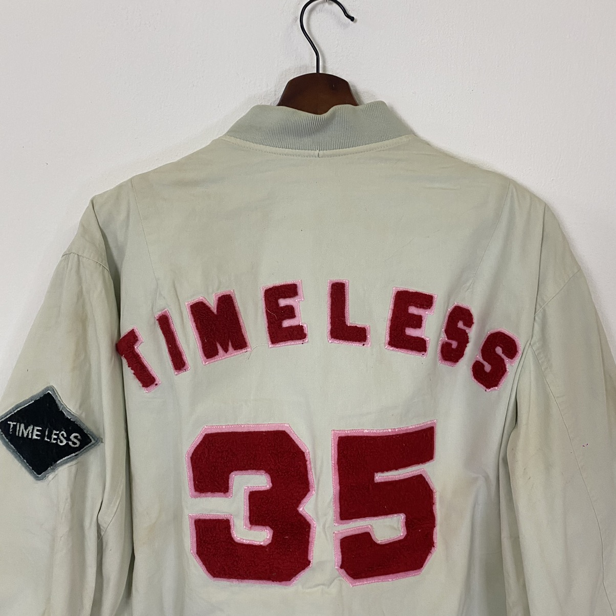 Designer - Vintage Timeless Big Logo Bomber Jacket - 4