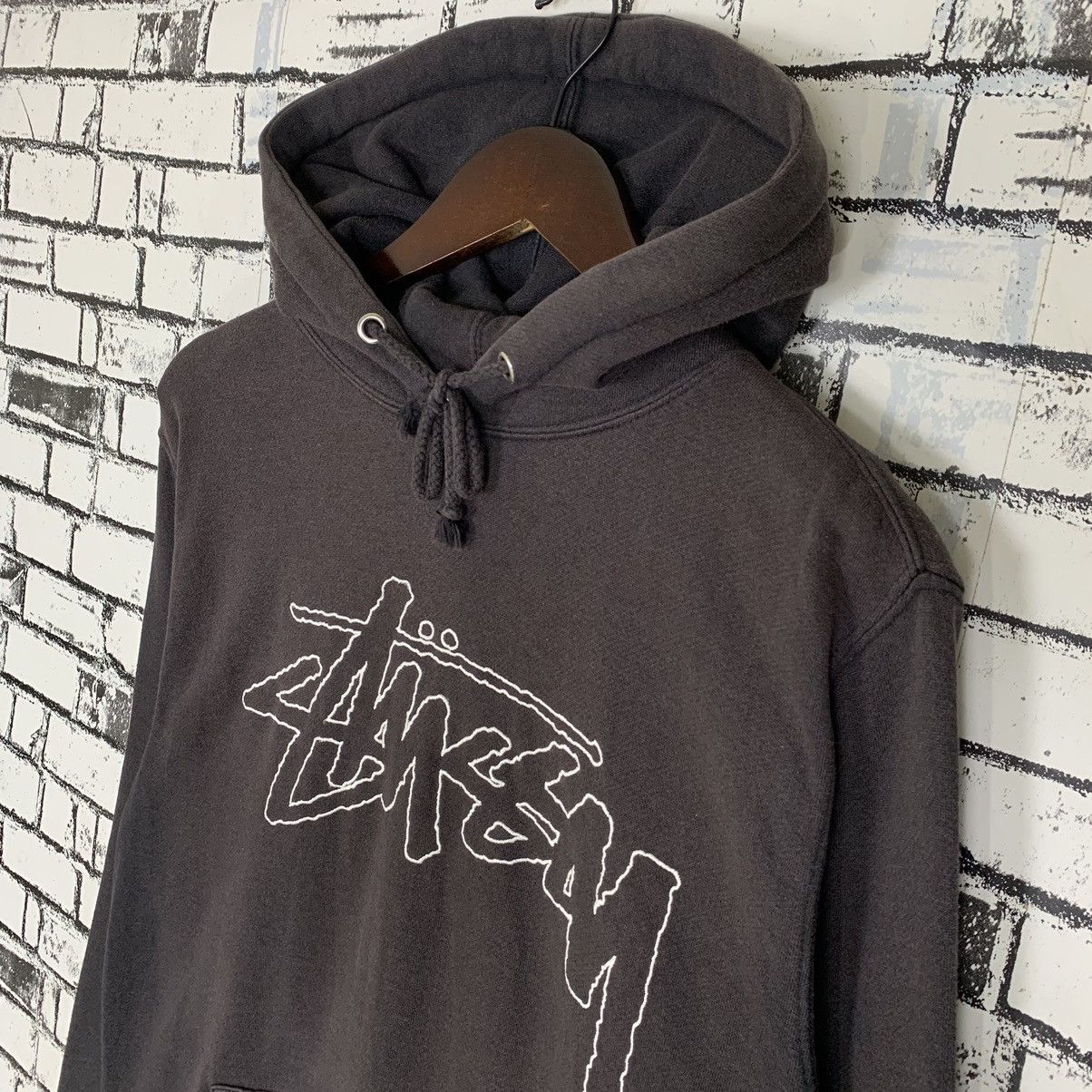 Vintage Stussy America Clothing Hoodie Pullover - 3