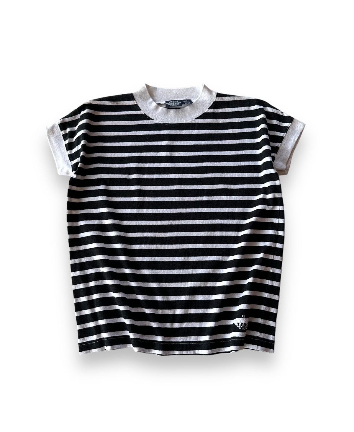 Vintage Dockers X Levis Stripes Tee Rare - 15