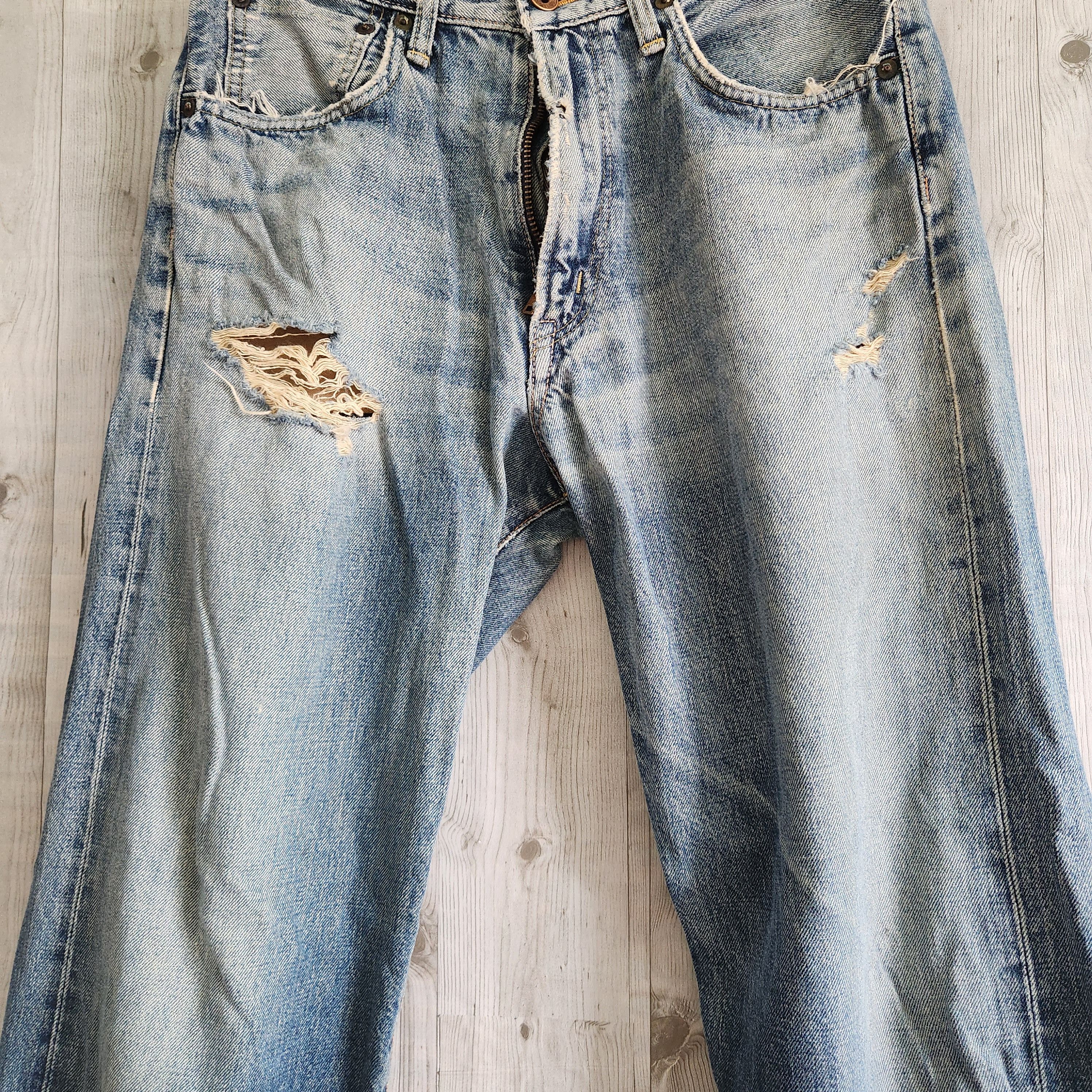 Vintage Distressed Edwin Redline Selvedge Jeans - 17