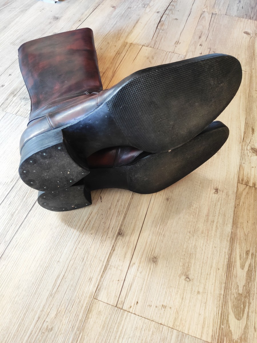 Denis Simachev - Ankle backzips.Like Hermes or Ann Demeulemeester boots - 8