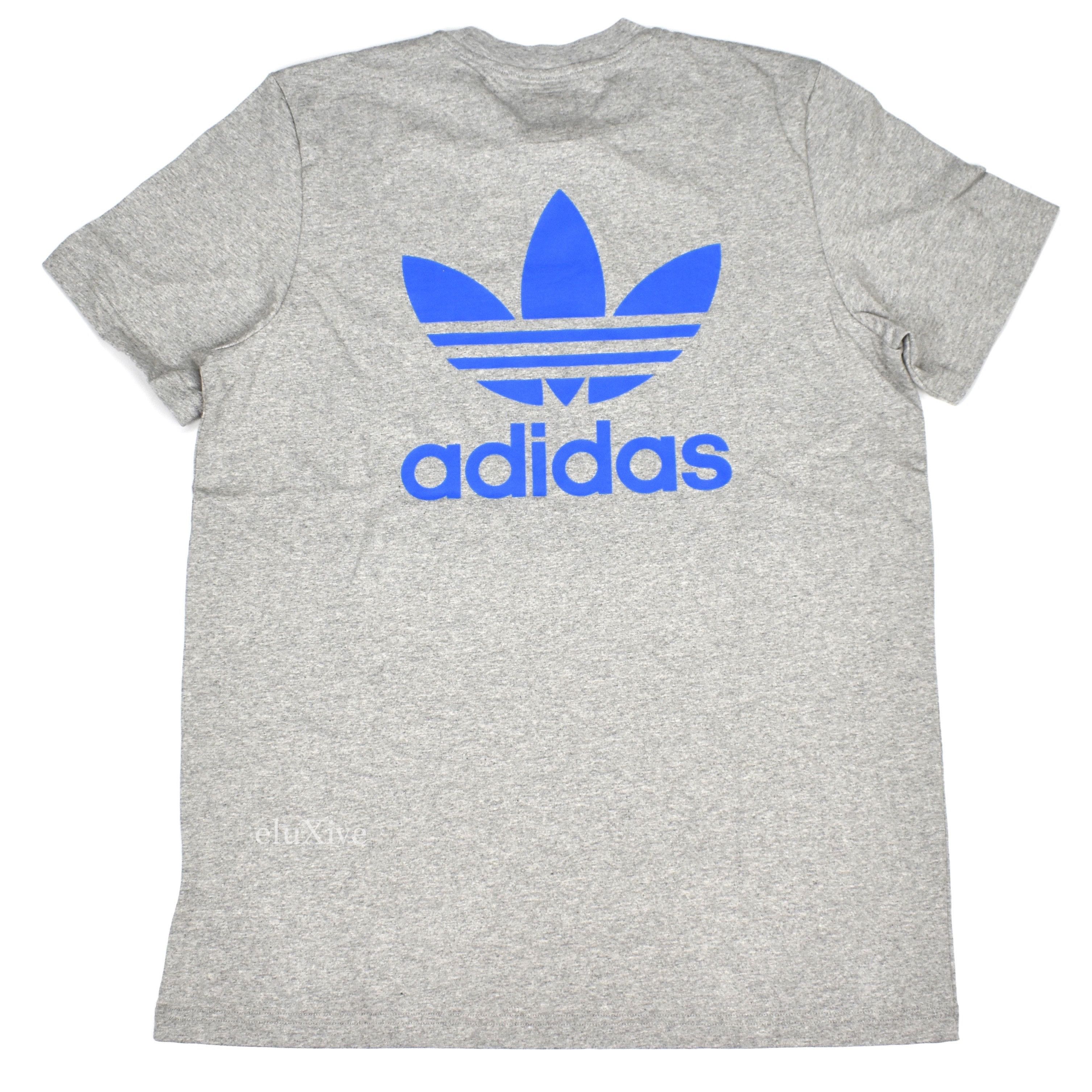 Noah Adidas Shell Core Logo T-Shirt Gray DS - 2