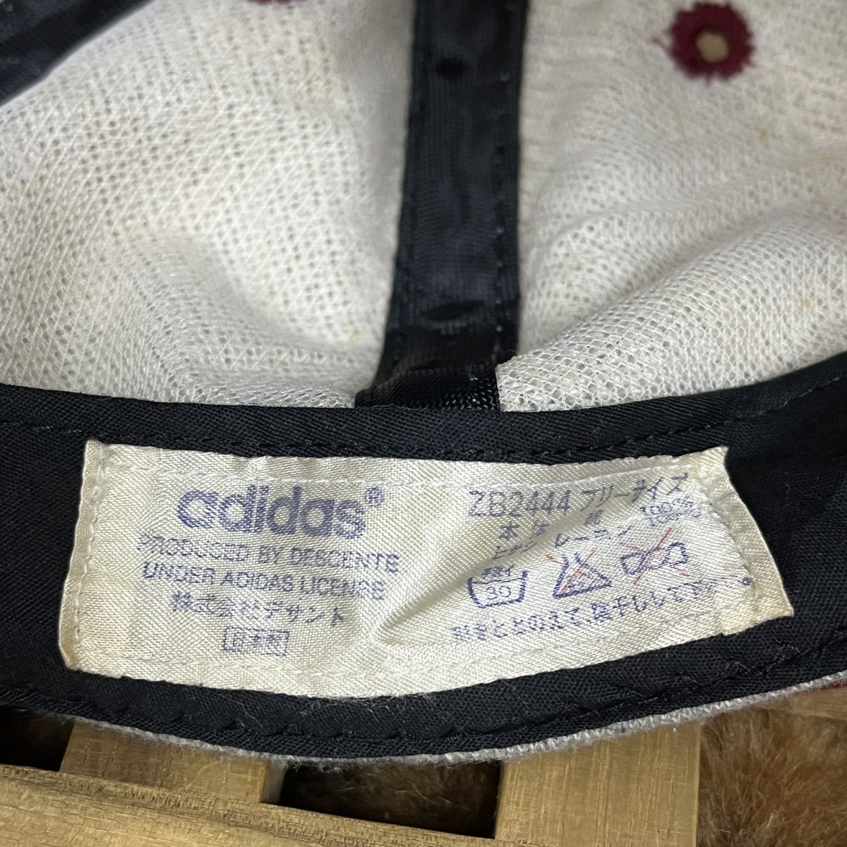 Vintage Adidas Trefoil 1990s Japan Snap Back Hat - 16