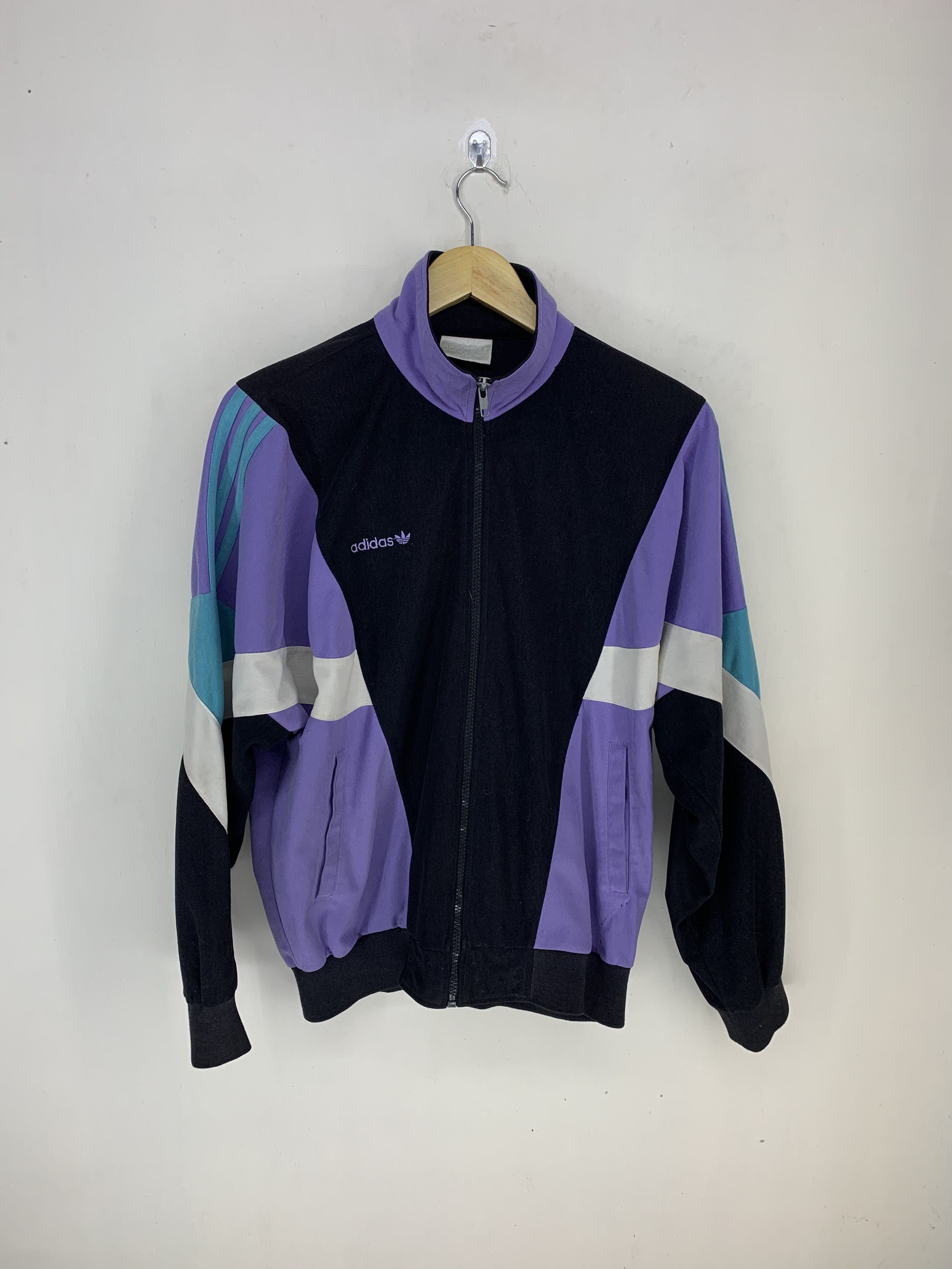 Vintage 90’s Adidas Colourblock Tracktop - 2