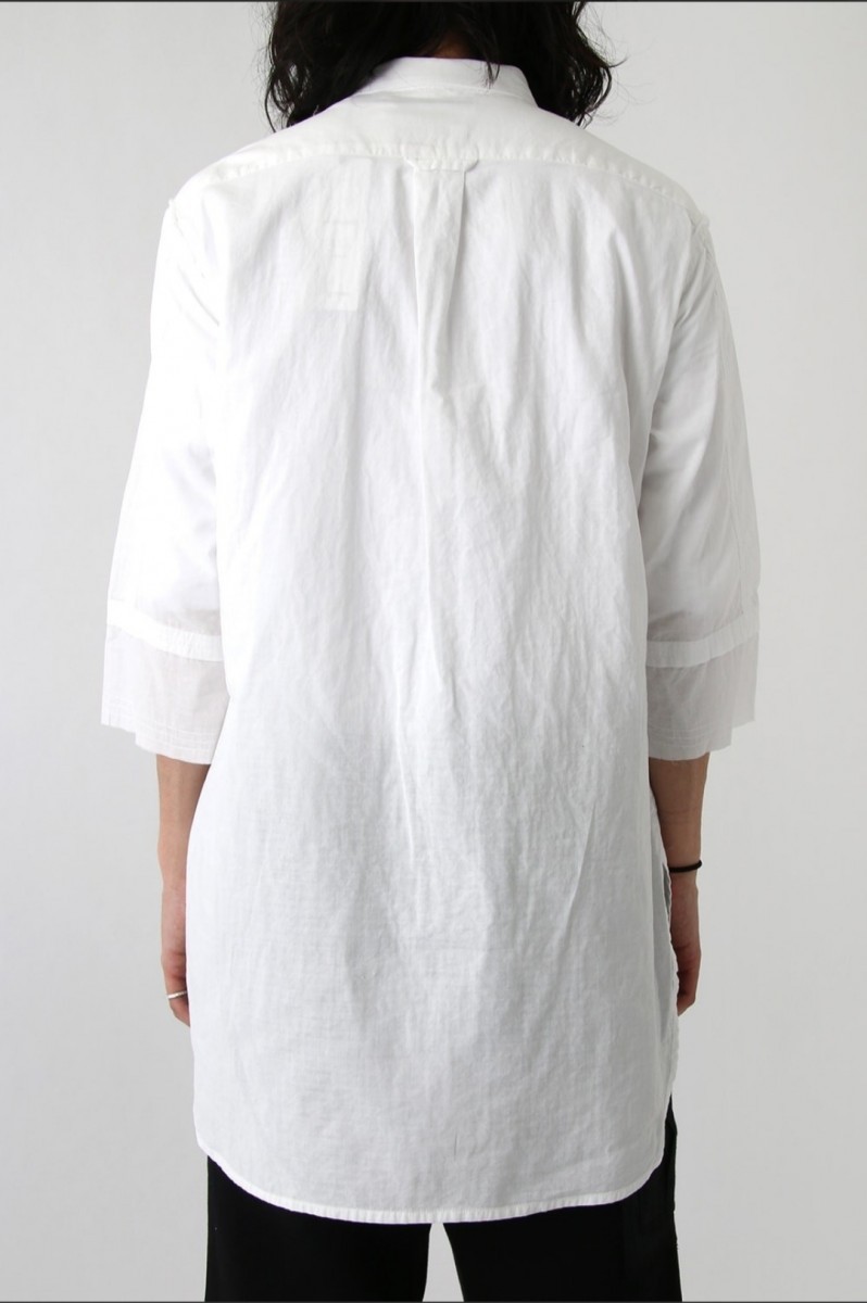 Dyed Short Sleeve Shirt.Like Yohji Yamamoto or Visvim - 2