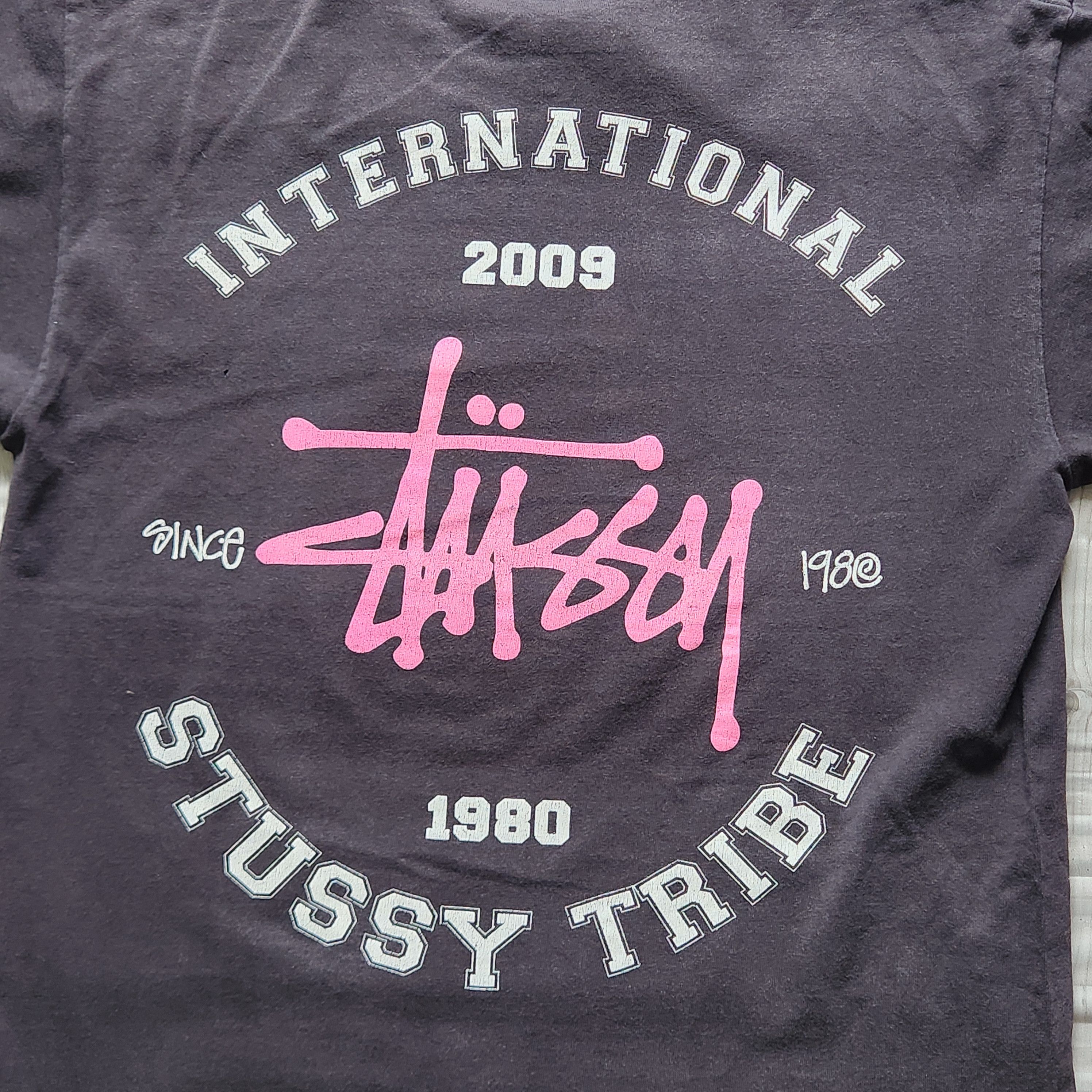 Stussy International Vintage Y2K Faded Black - 12