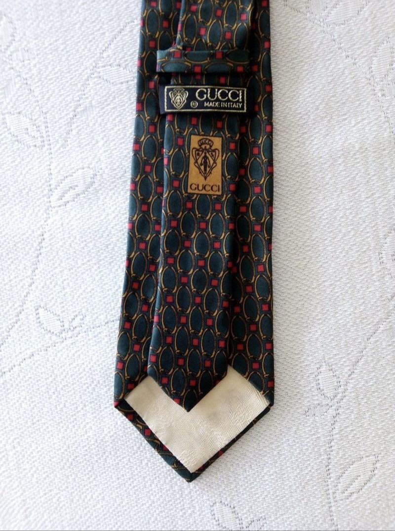 Gucci Vintage Floral Necktie / Tie - 1