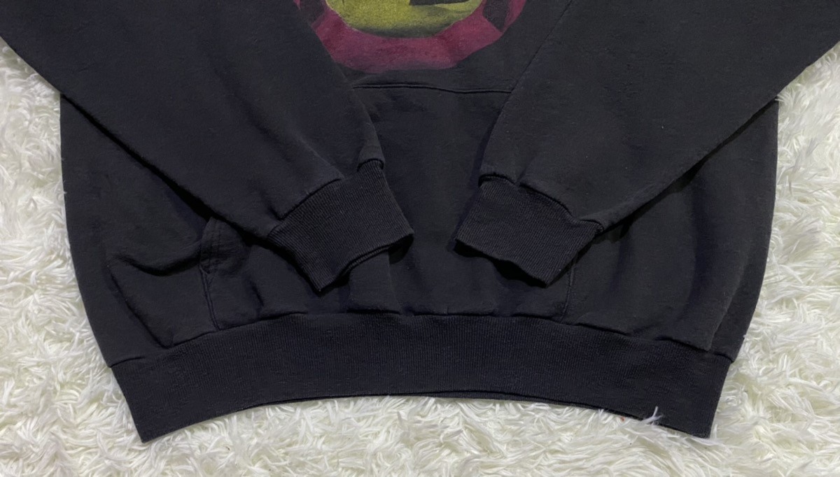 Hanes - Vintage 90's Iron On Screen Sweatshirt Hoodie - 4