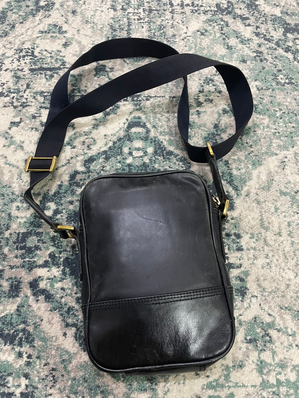 Diesel Square Leather Sling Bag - 6
