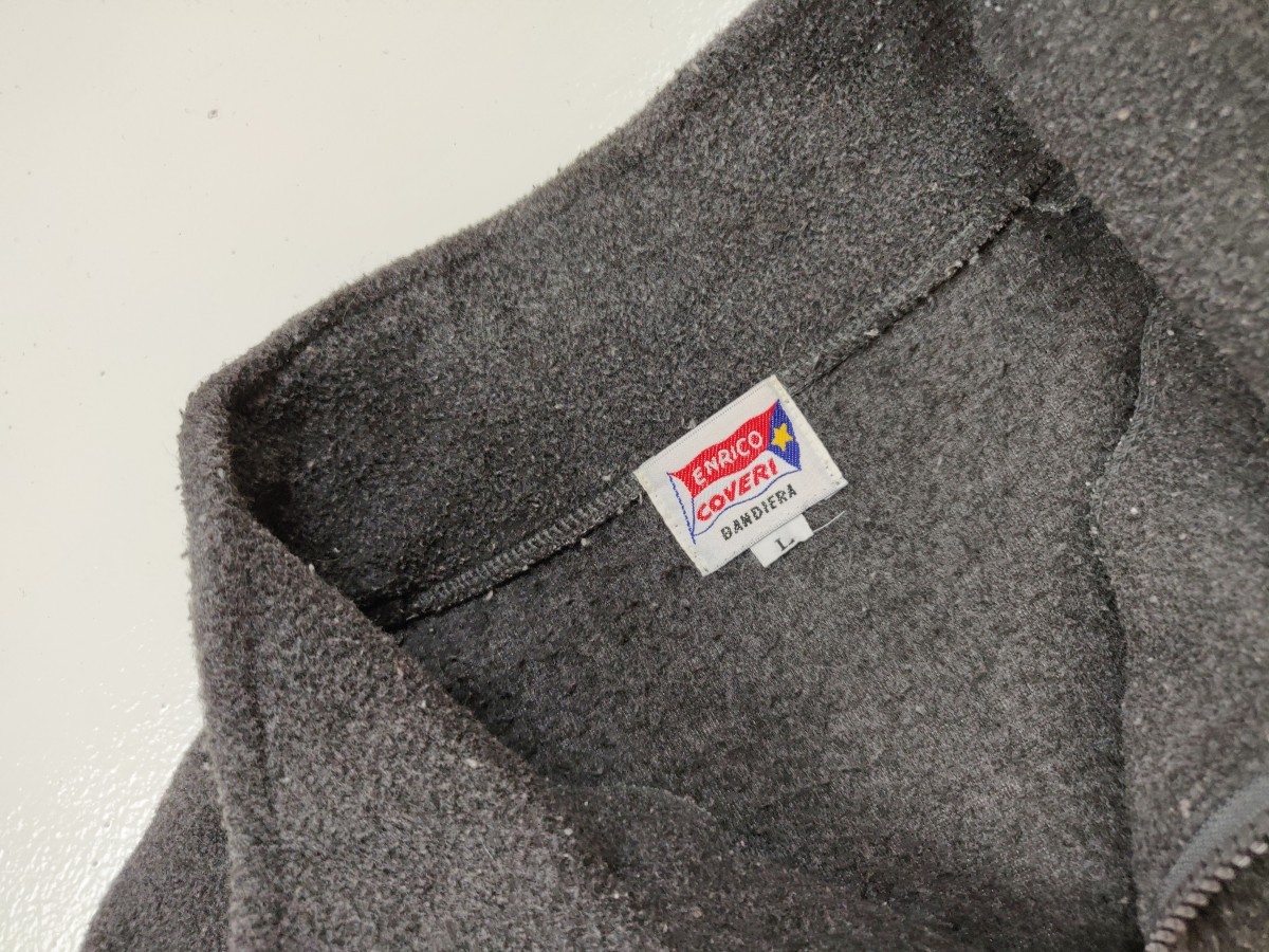 Designer - Bandiera Two Tone Fleece Sweater Jacket - 6