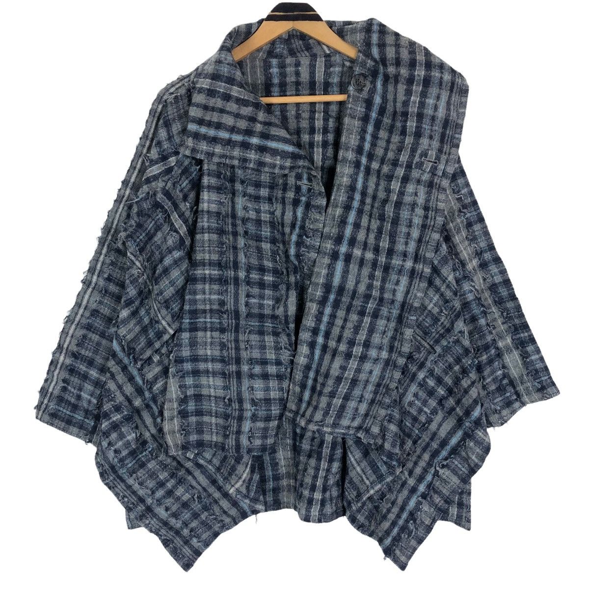 Designer - Jurgen Lehl Checkered Pattern Light Jacket - 8