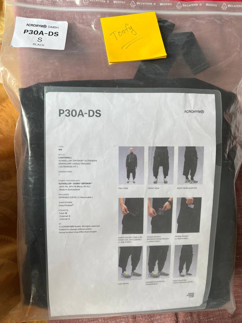 Acronym P30A-DS 1.0 - 1
