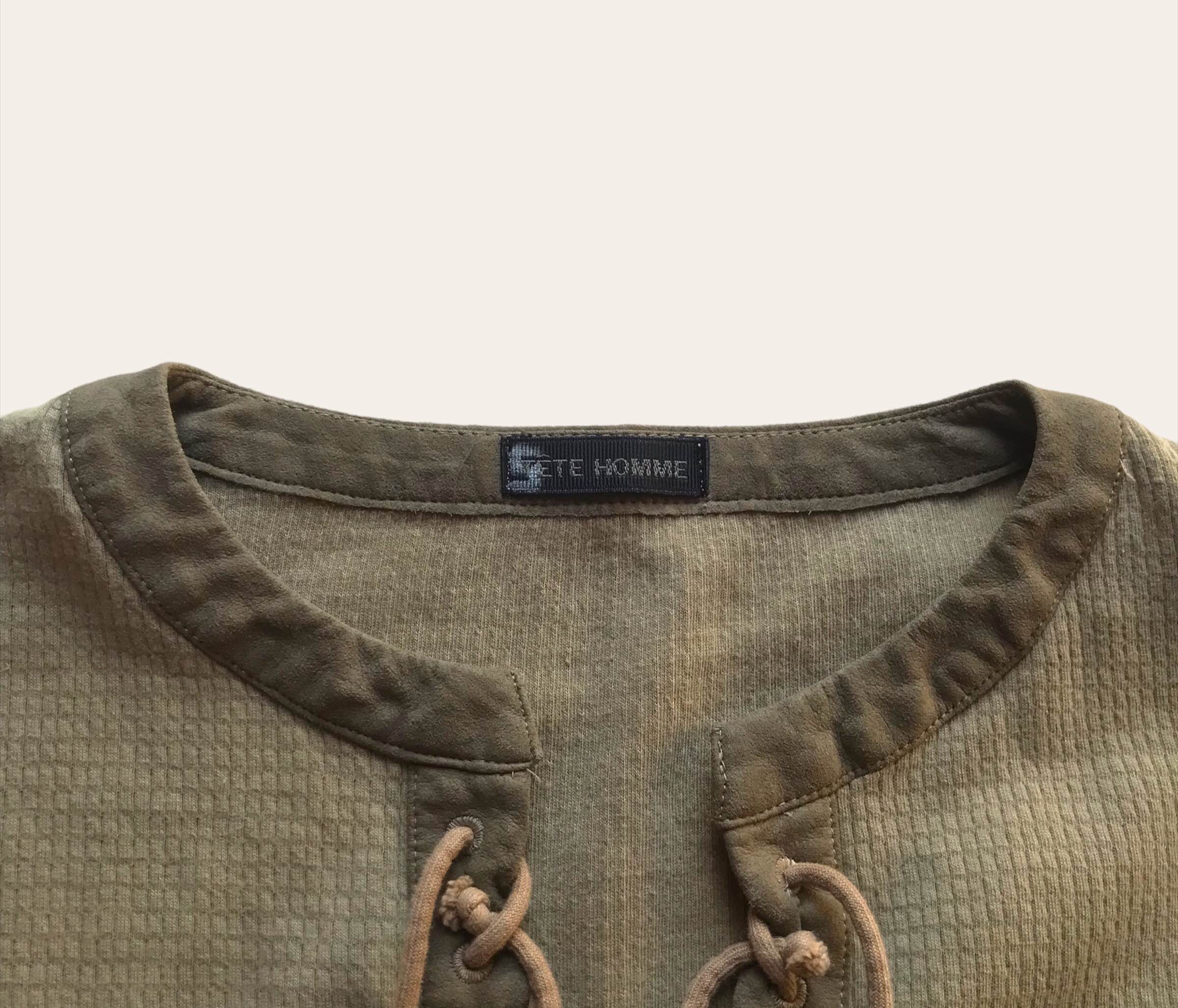 Vintage Tete Homme by Issey Miyake Hippie Shirt - 3