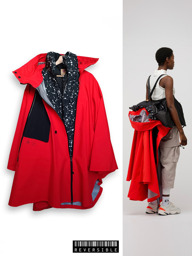 Nike ACG Nike Nikelab ACG Gore-Tex 3-in-1 Poncho Rain Snow Down