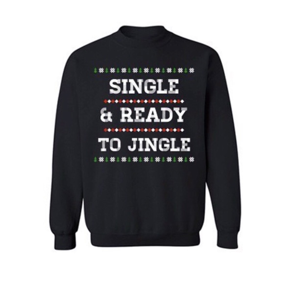 Gildan - Single & Ready to Jingle Christmas Sweatshirt 🎅🏻 - 1