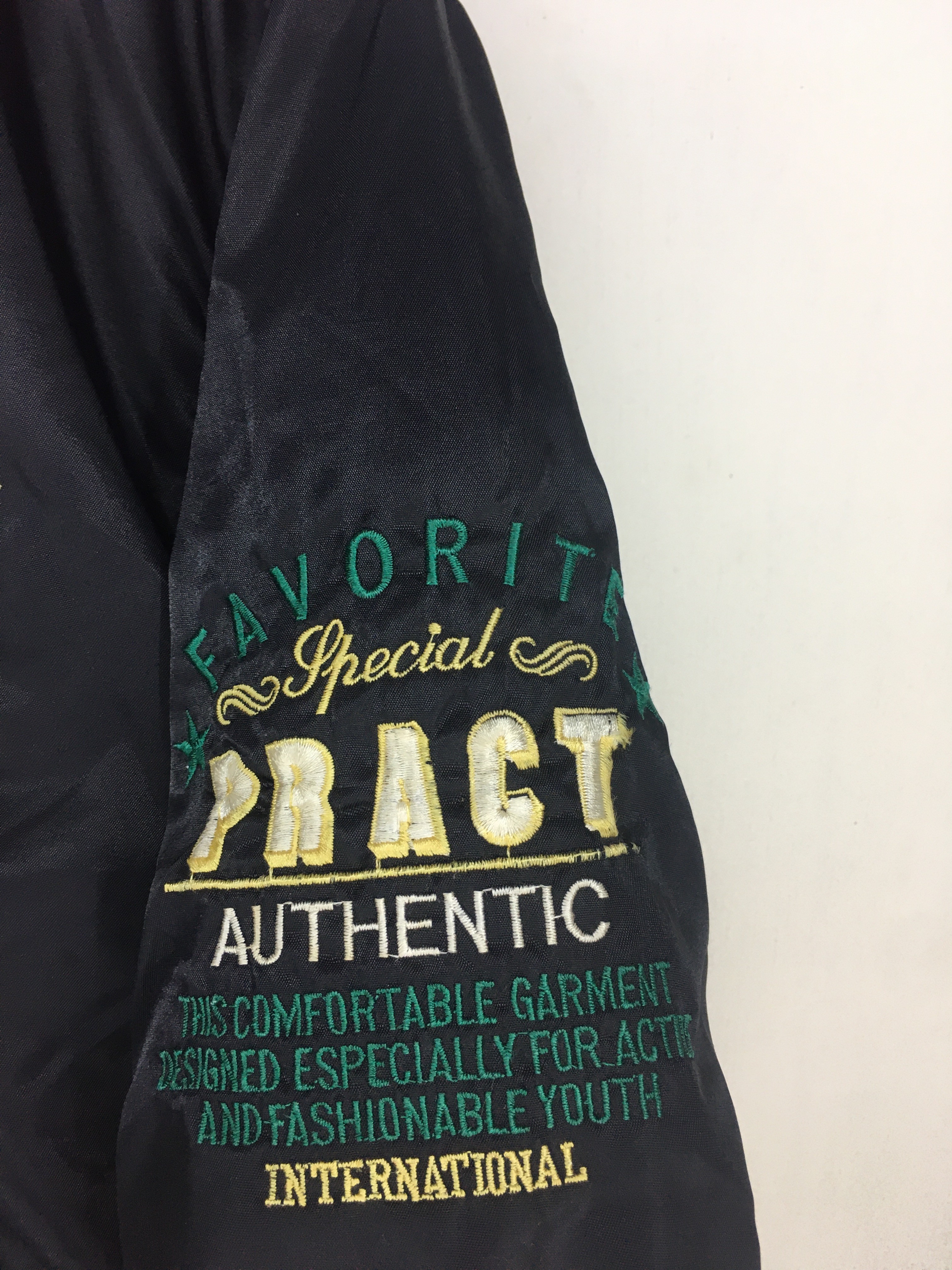 Vintage - Vintage Pract Studio Patches Bomber Jacket - 1