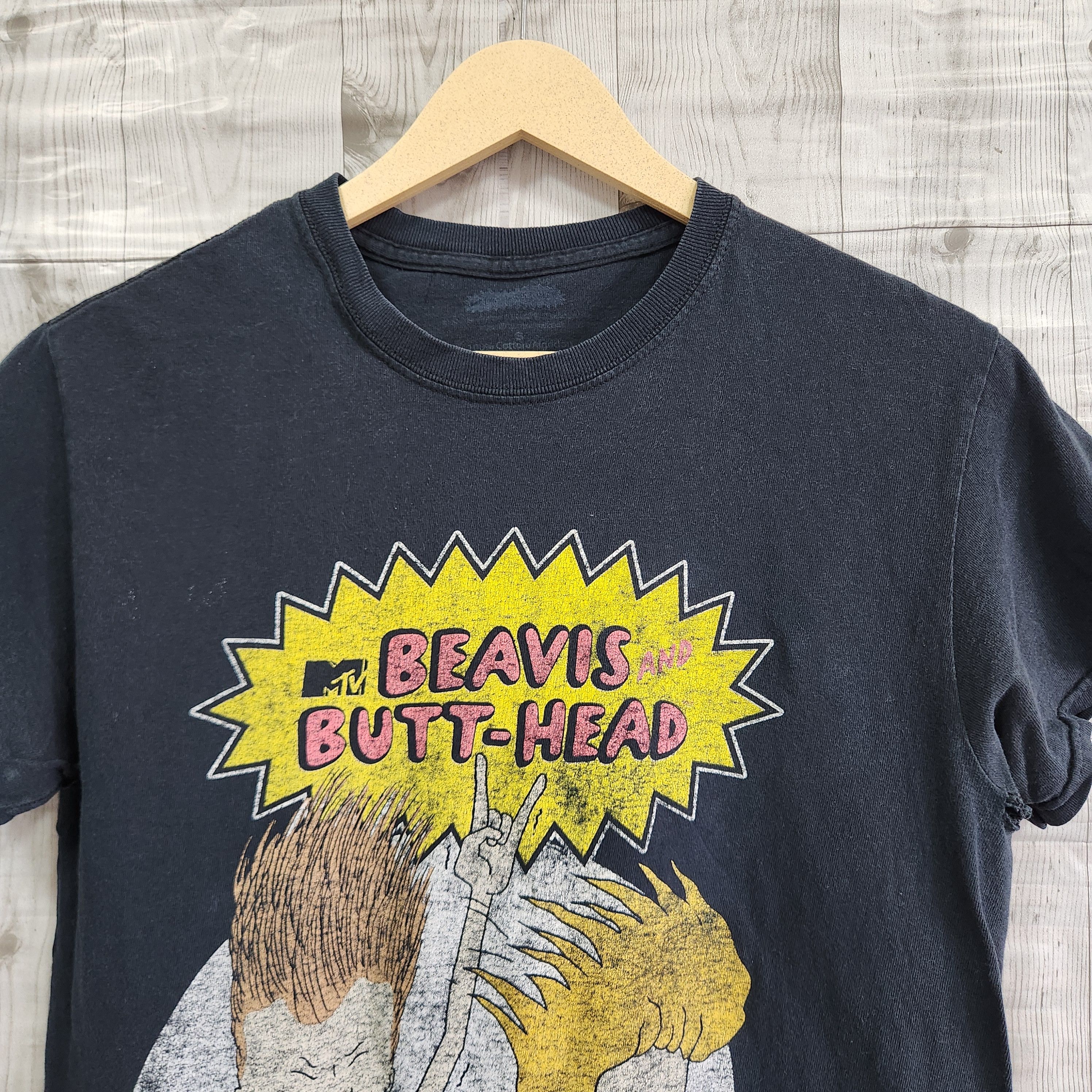 MTV Beavis And Butt-Head Distressed Printed TShirt - 4