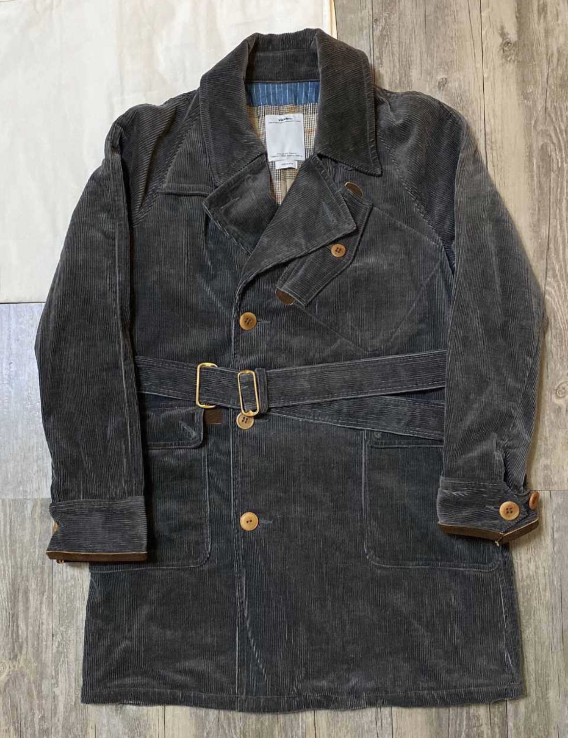 visvim VISVIM HENDEE TRENCH WALE CORDURO | ubvintage | REVERSIBLE