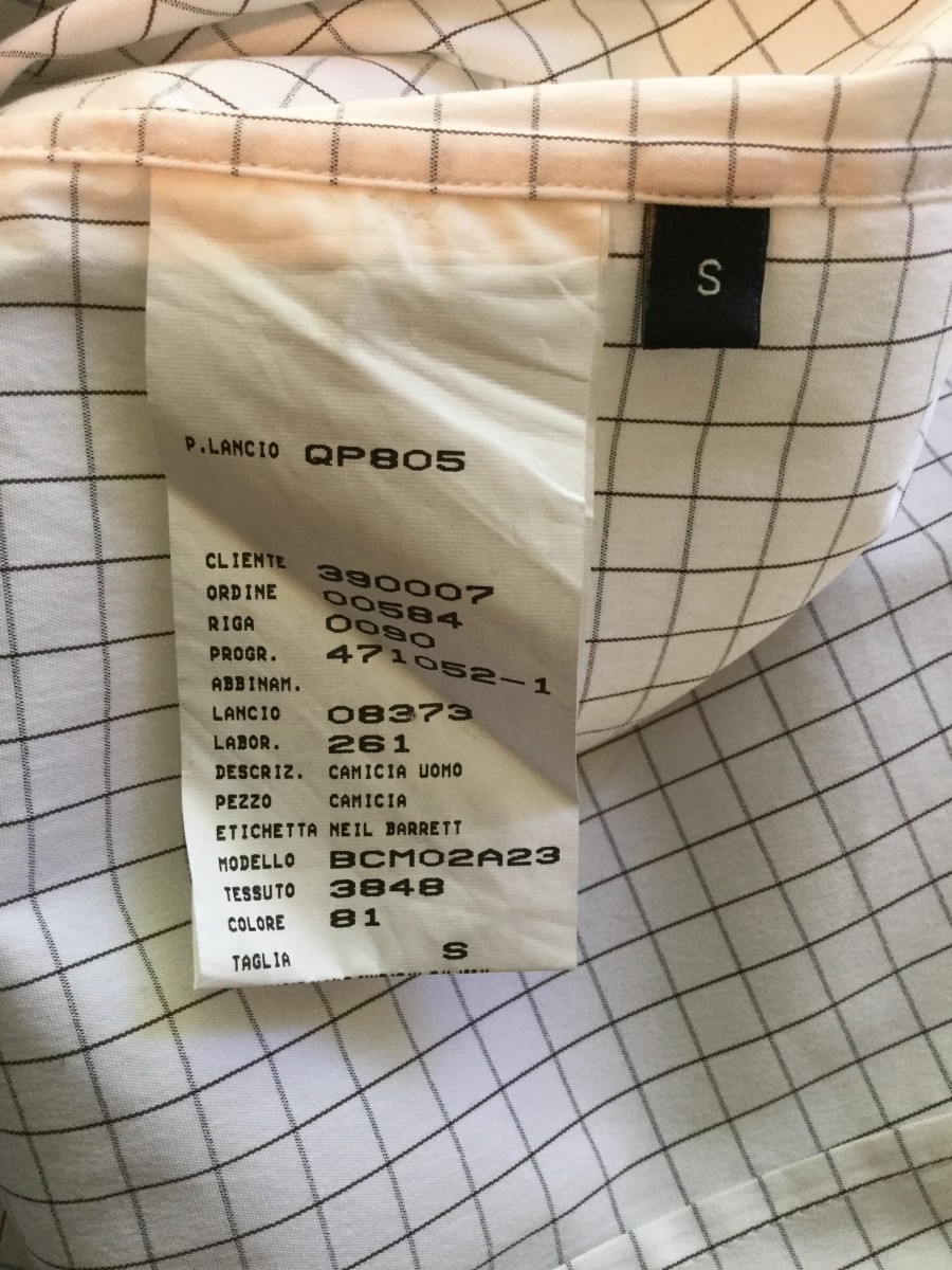 Long sleeve avant-garde shirt.Like Saint Laurent or Dior. - 4