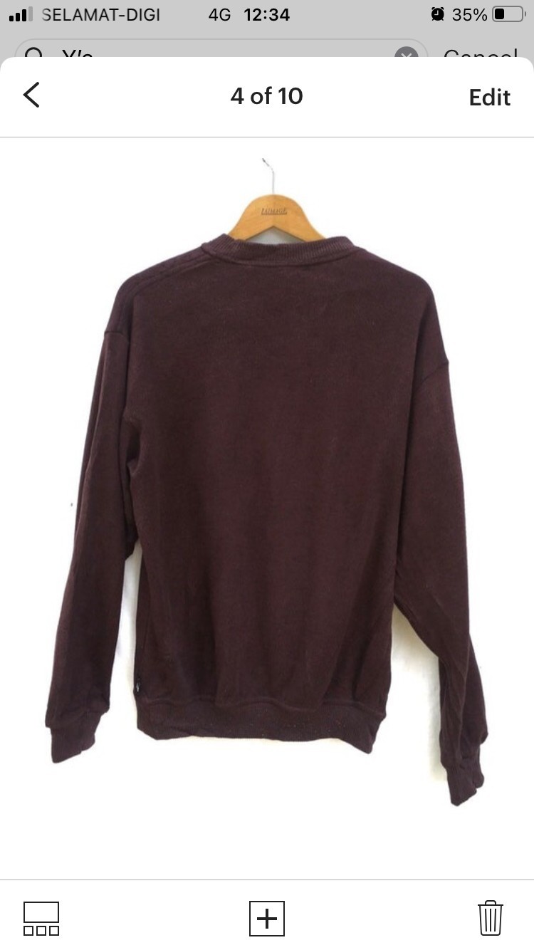 Vintage - Vintage SACSNY Y’SACCS By Yohji Yamamoto Embroided Spellout Sweatshirt - 4
